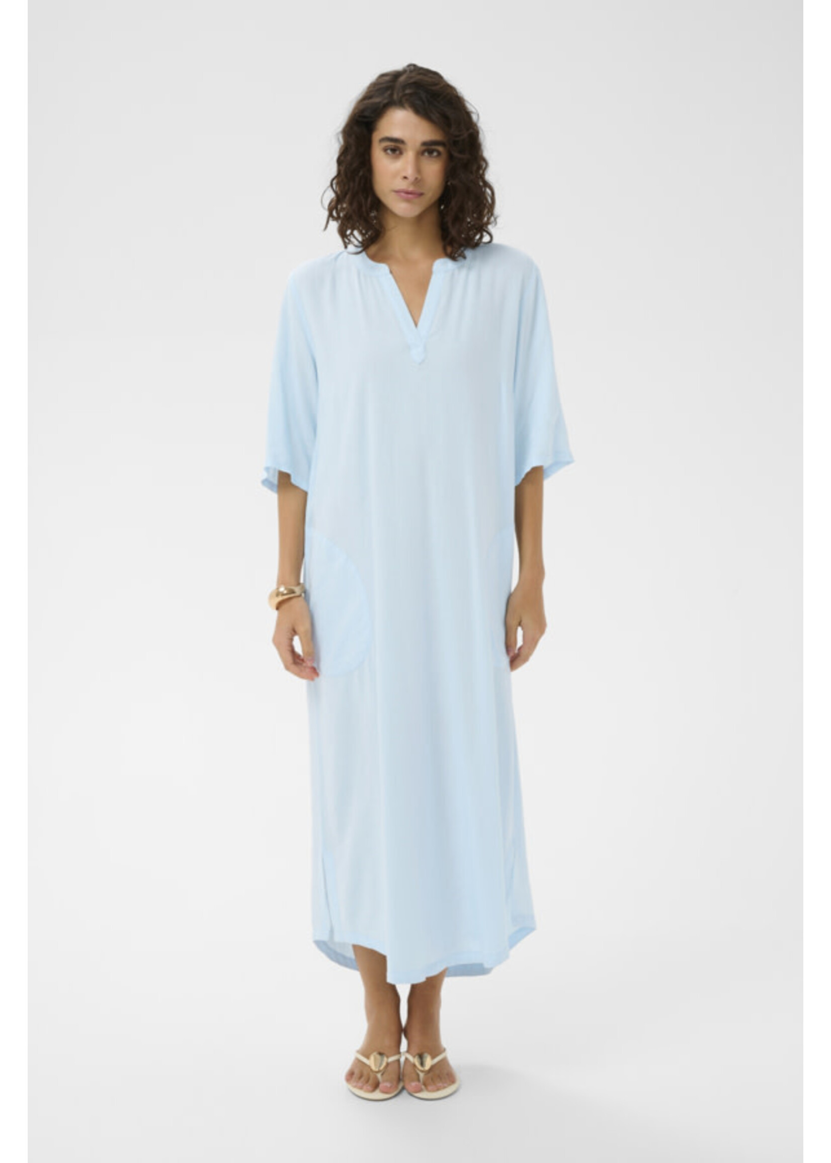 KAFFE KAF SS26 KAMILIA KAFTAN DRESS