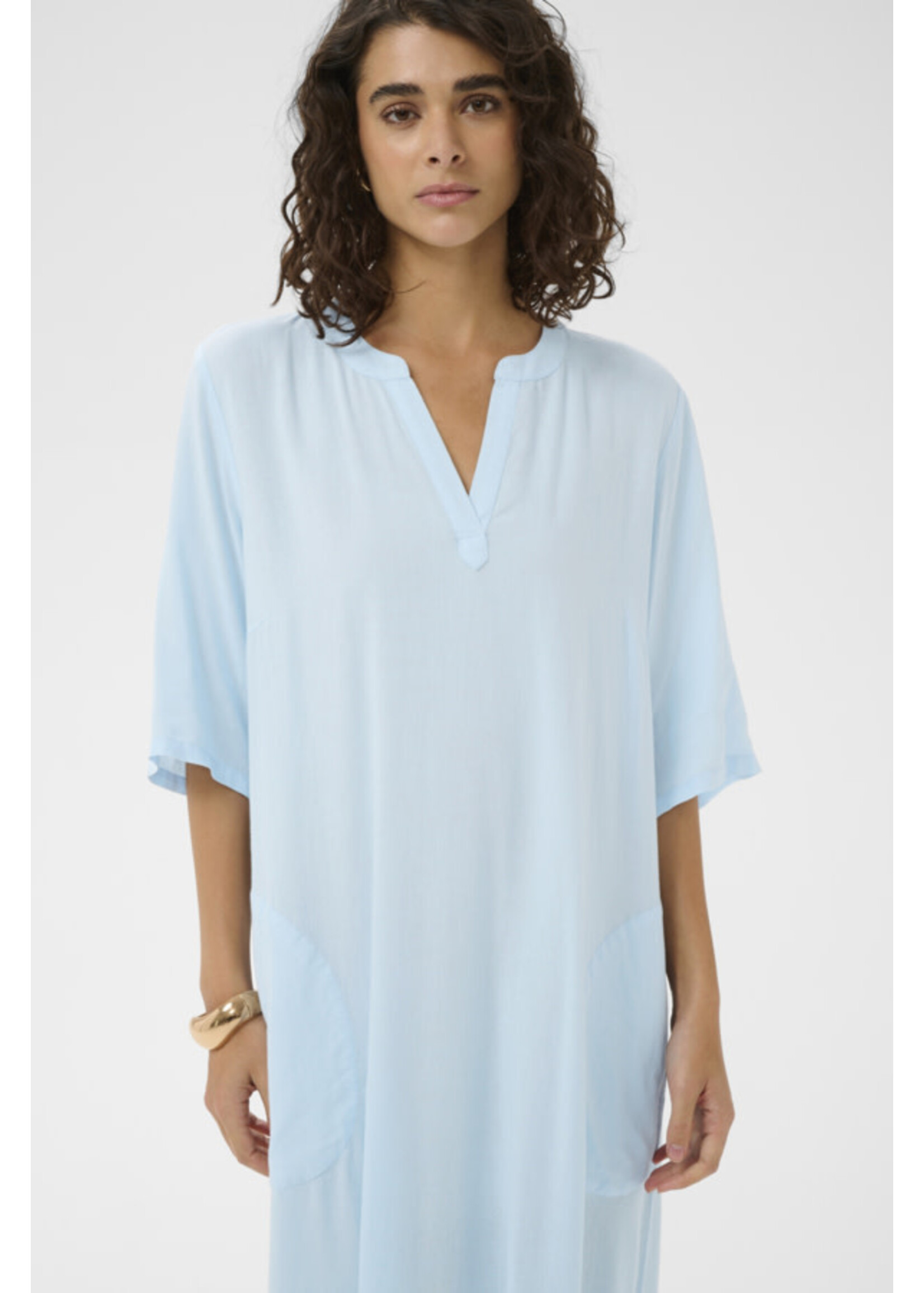 KAFFE KAF SS26 KAMILIA KAFTAN DRESS