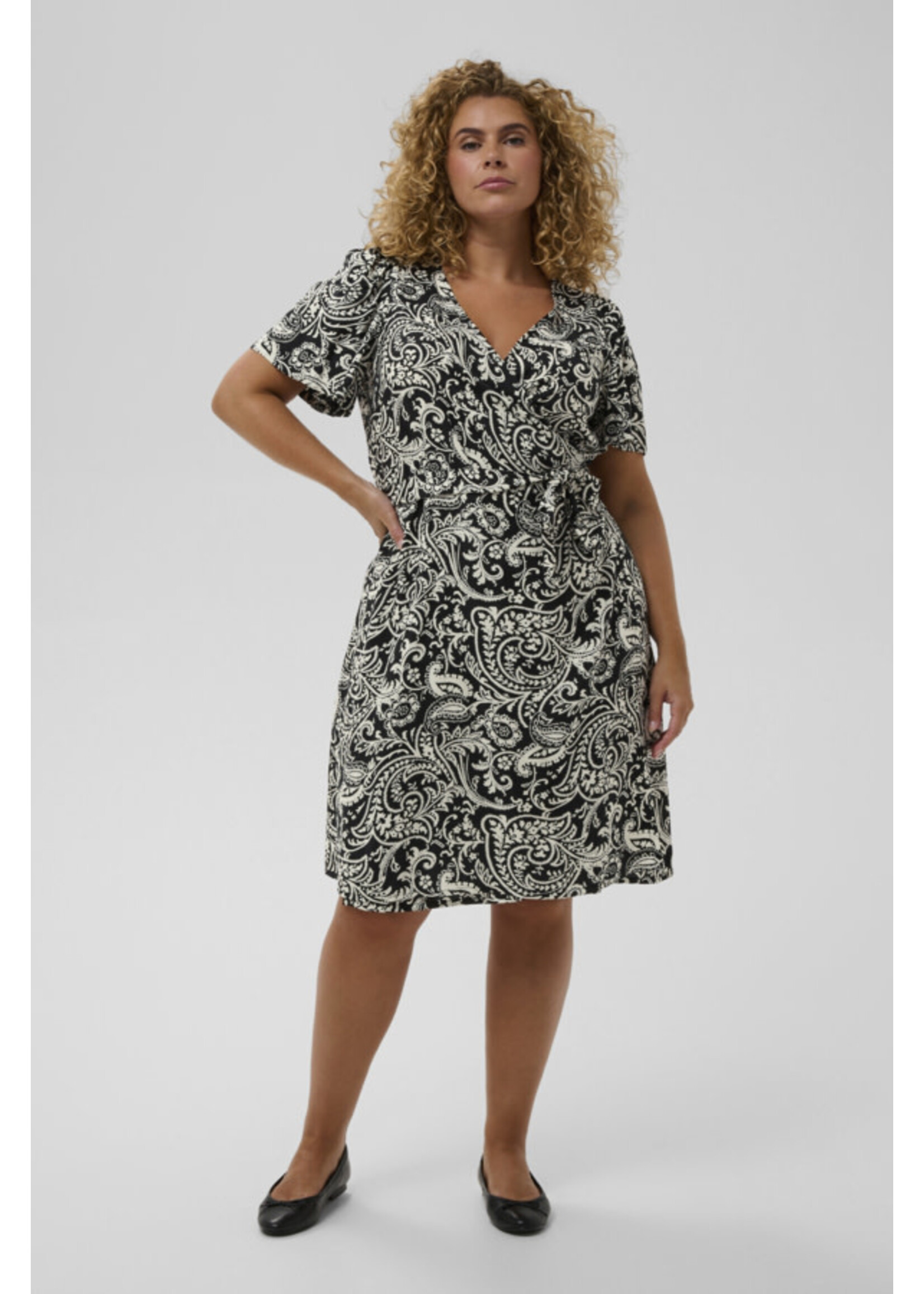 KAFFE KAFCUR SS26 KCBERRY WRAP DRESS