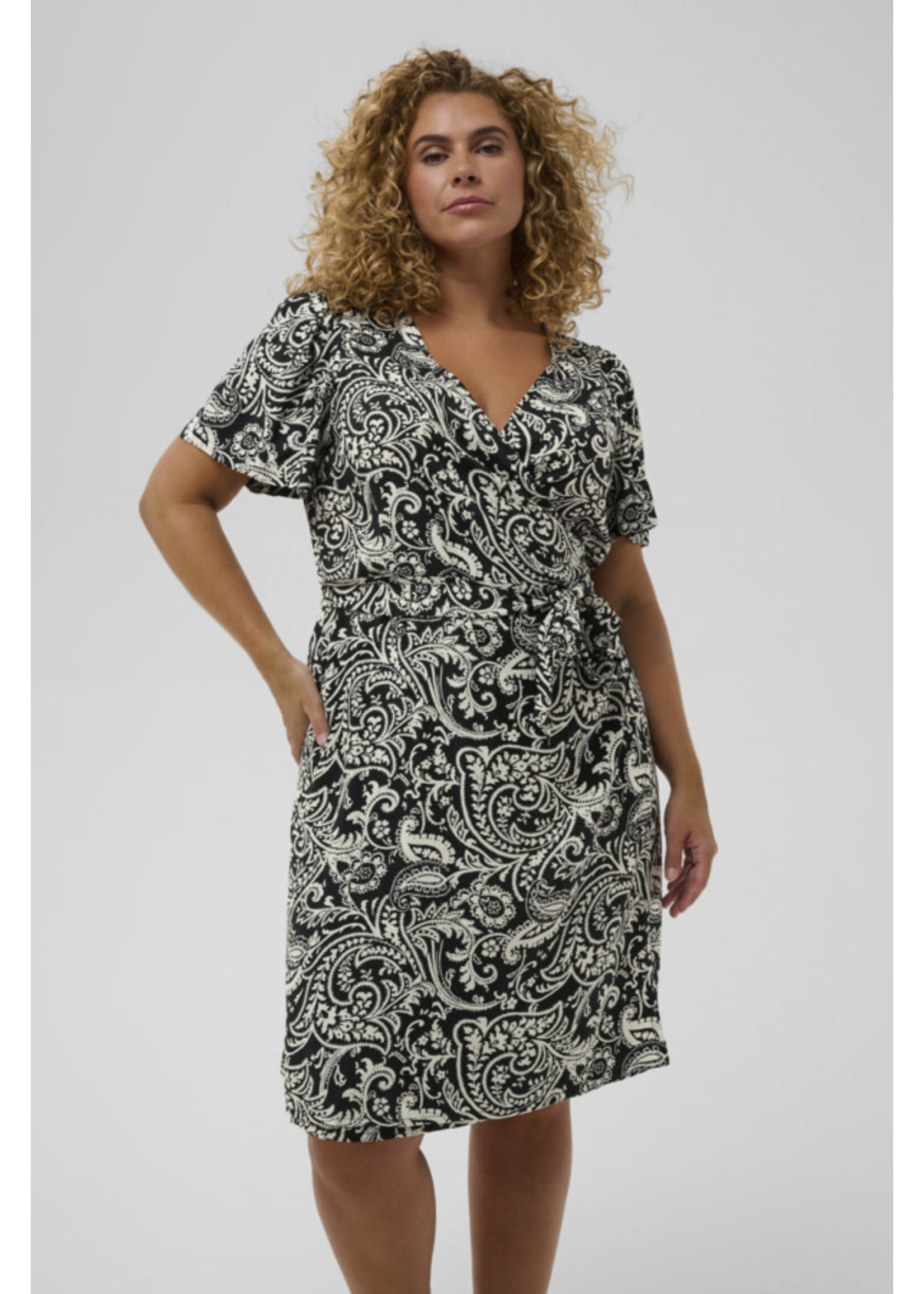 KAFFE KAFCUR SS26 KCBERRY WRAP DRESS