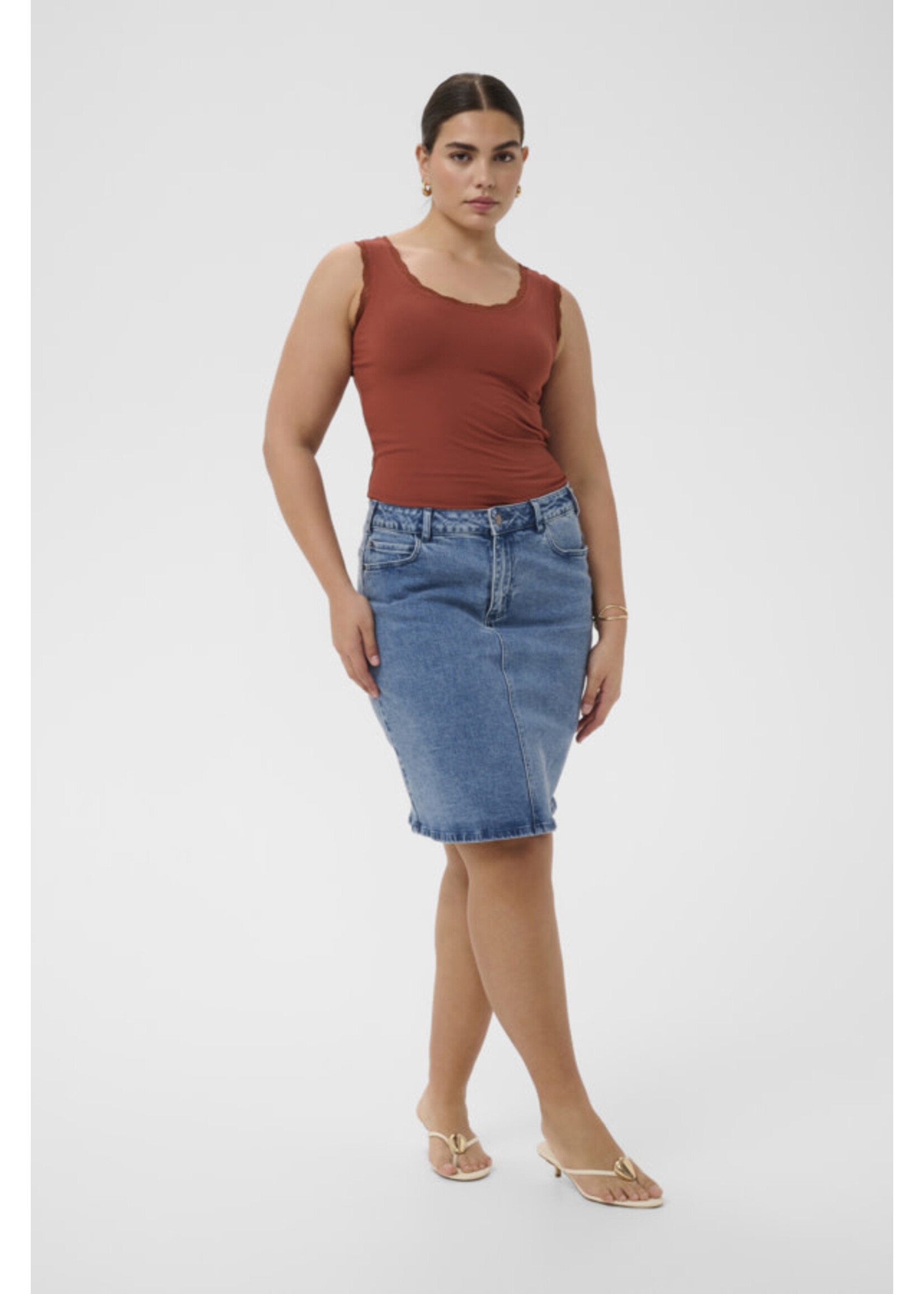 KAFFE KAFCUR SS26 KCOMIA TOP