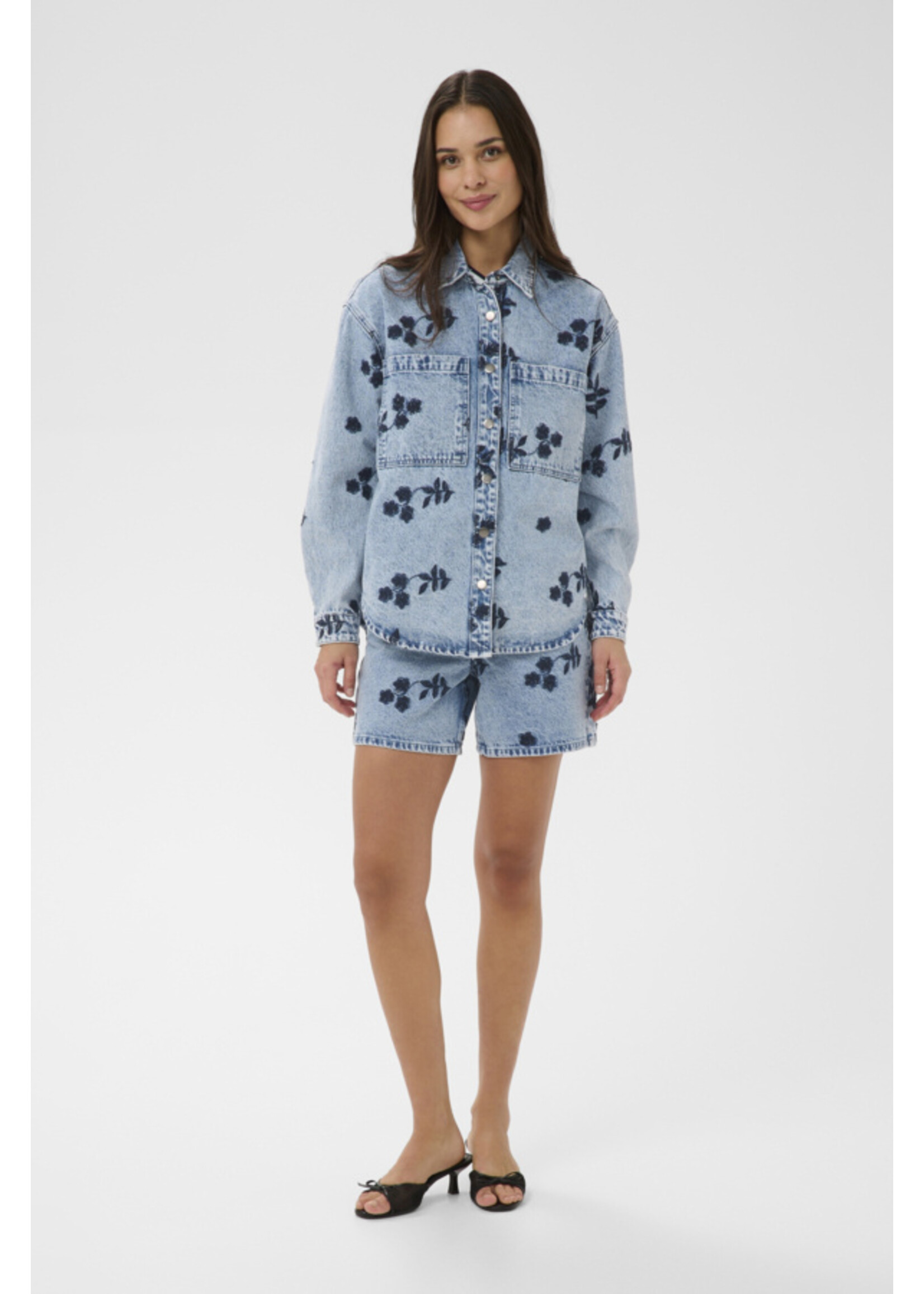KAFFE KAF SS26 KABABENA DENIM JACKET