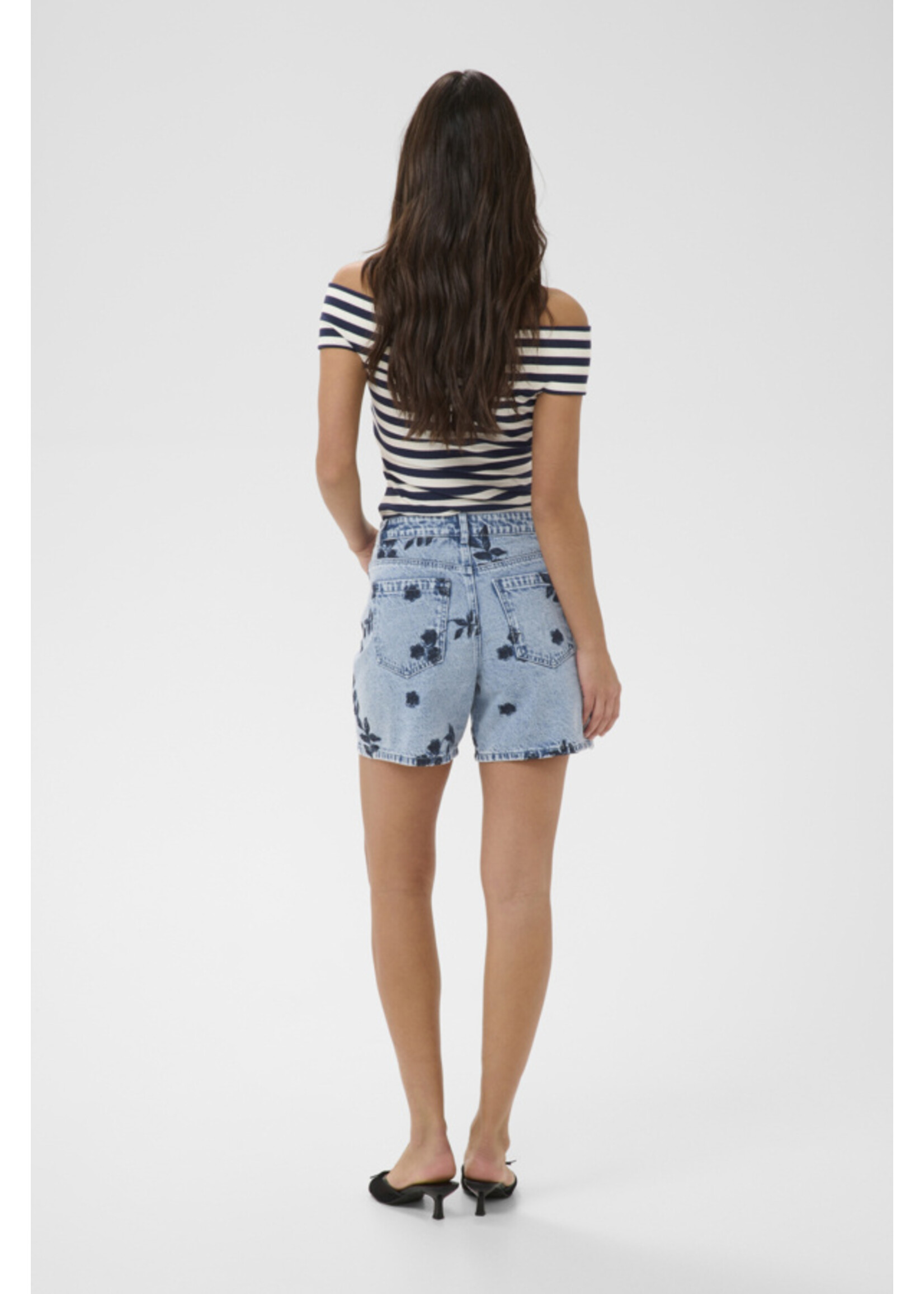 KAFFE KAF SS26 KABABENA DENIM SHORTS