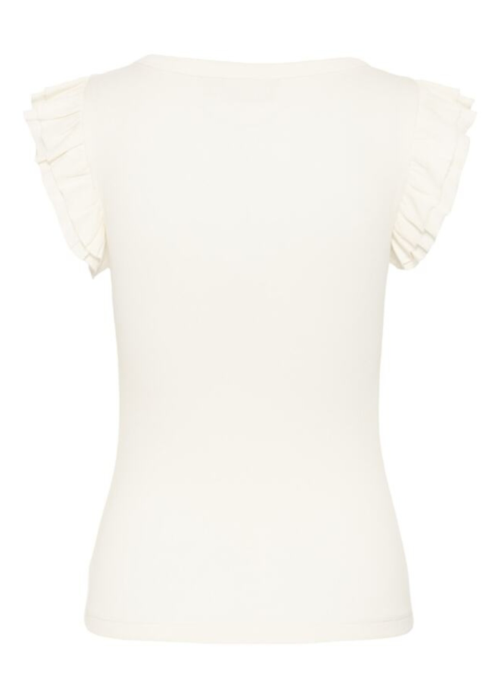 KAFFE KAF SS26 KACARNA FLOUNCE TOP