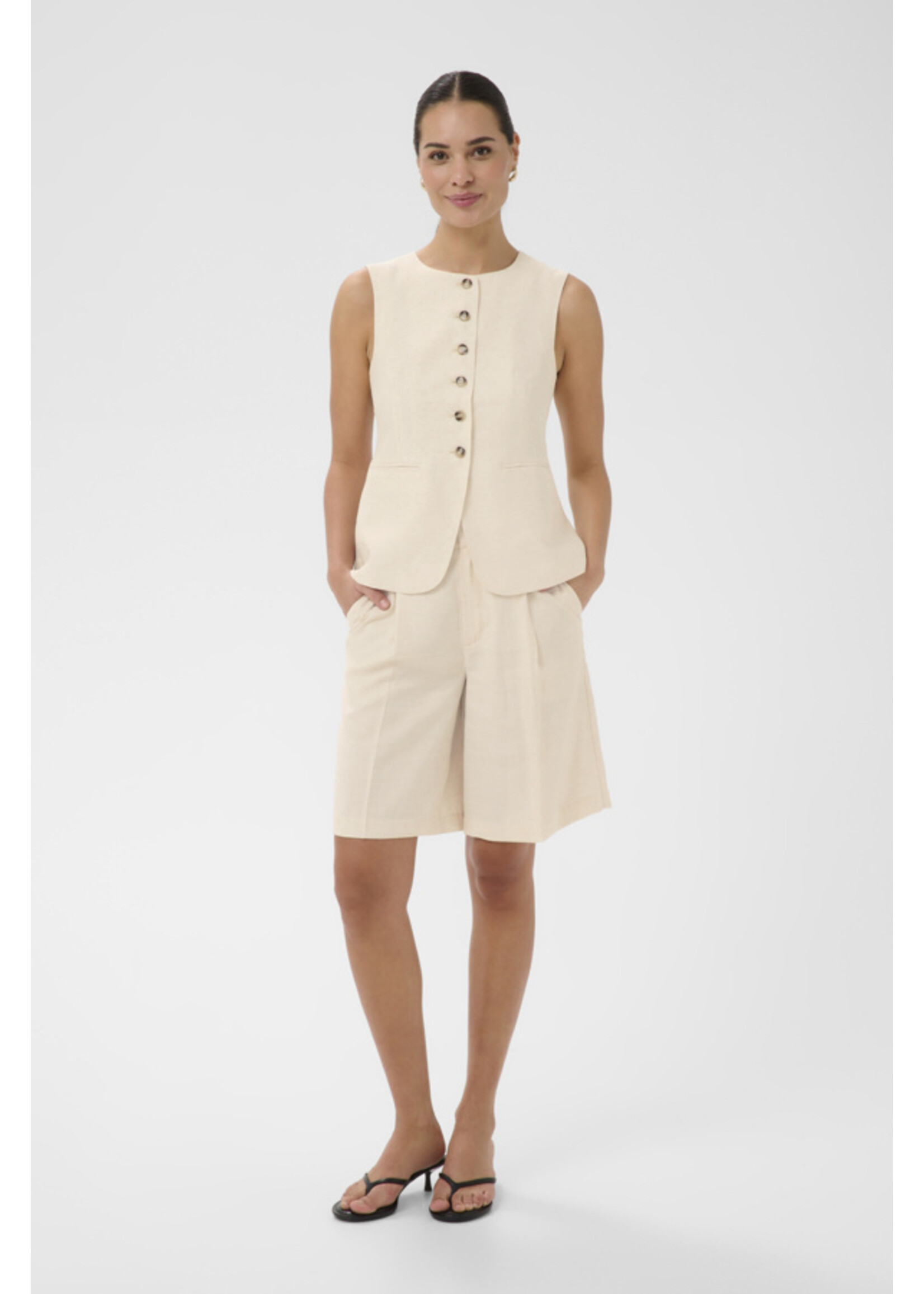 KAFFE KAF SS26 KAANNETTA VEST