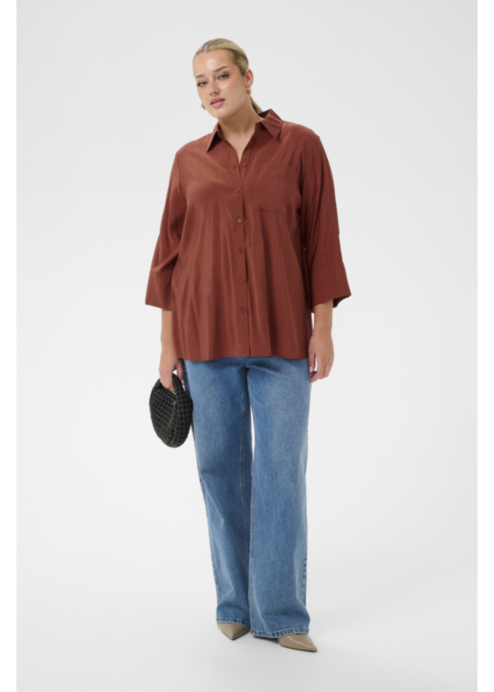 KAFFE KAFCUR SS26+ KCBIRGIT SHIRT