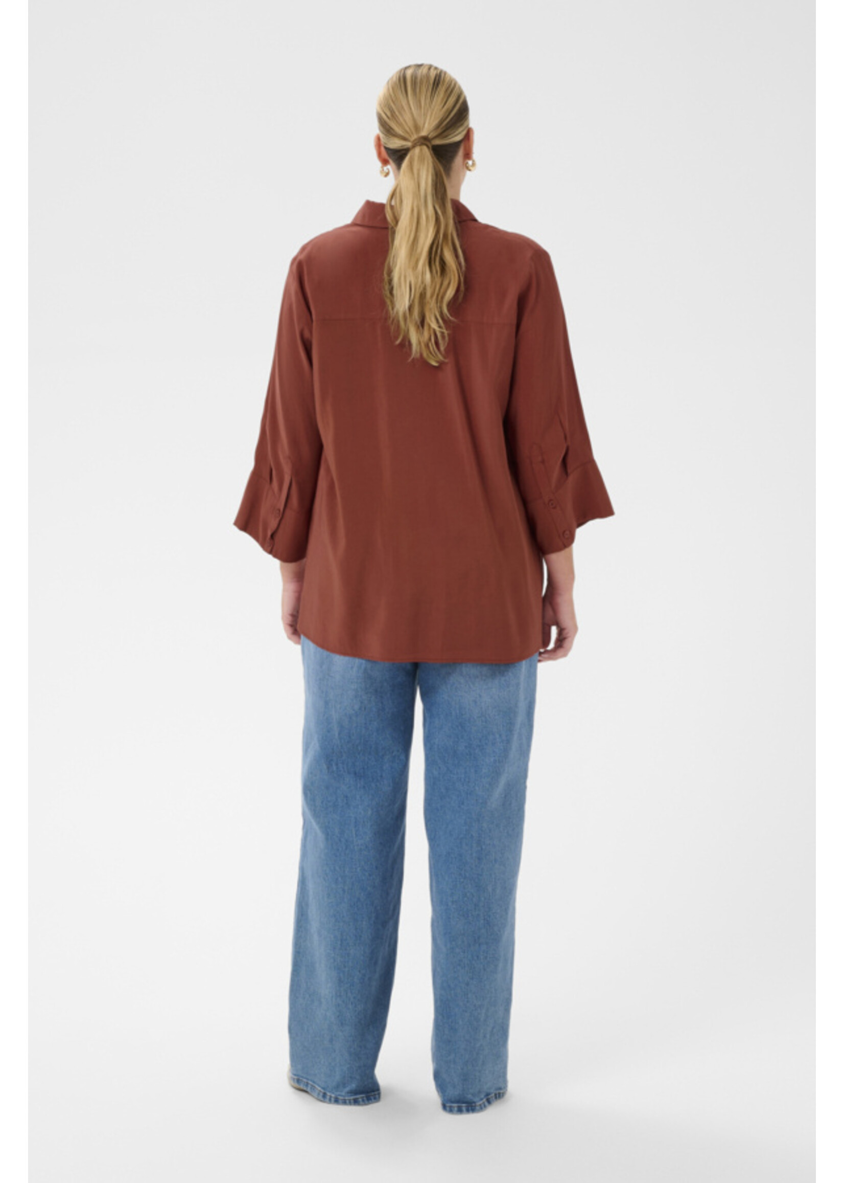 KAFFE KAFCUR SS26+ KCBIRGIT SHIRT