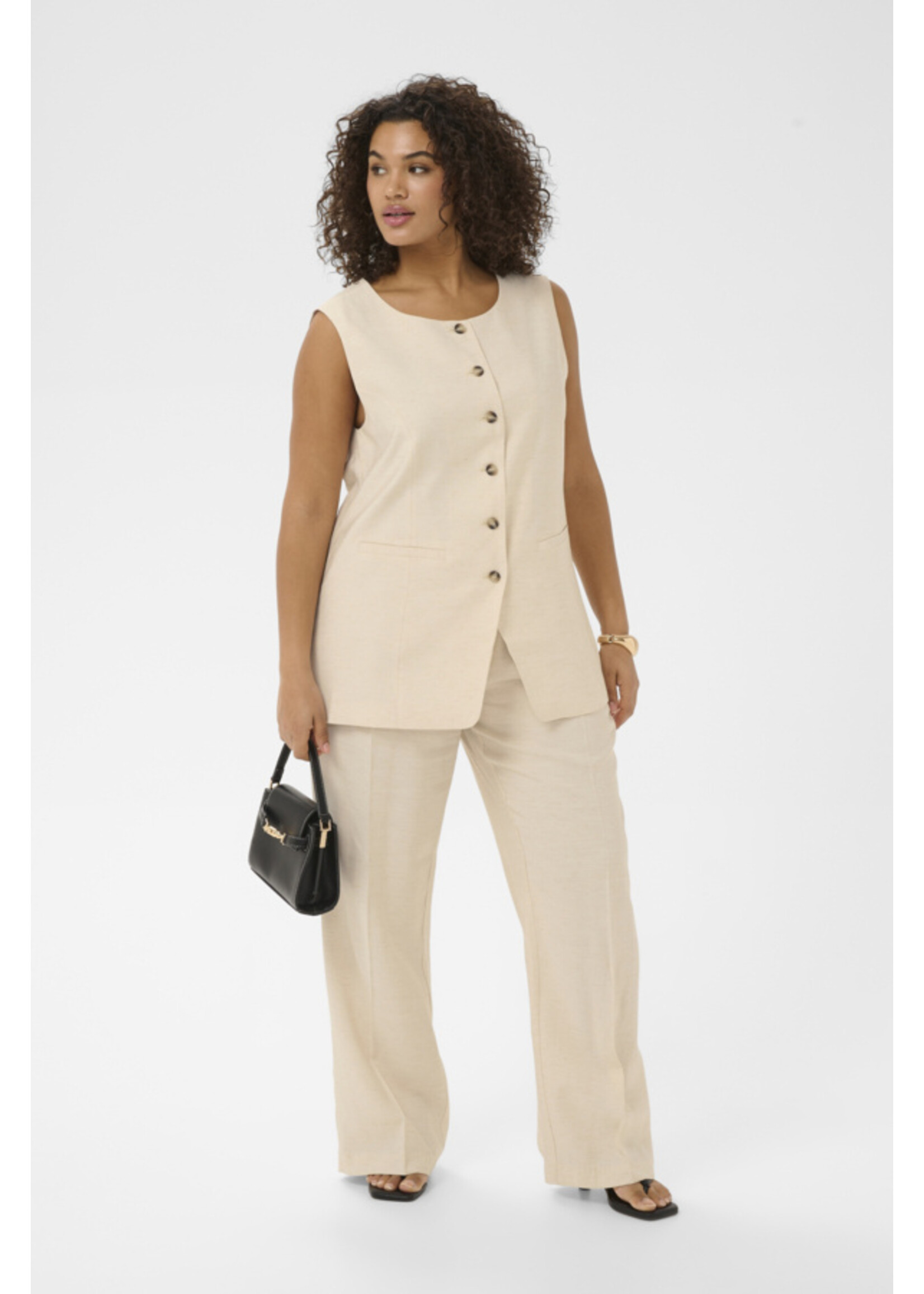 KAFFE KAFCUR SS26+ KCANETTI VEST