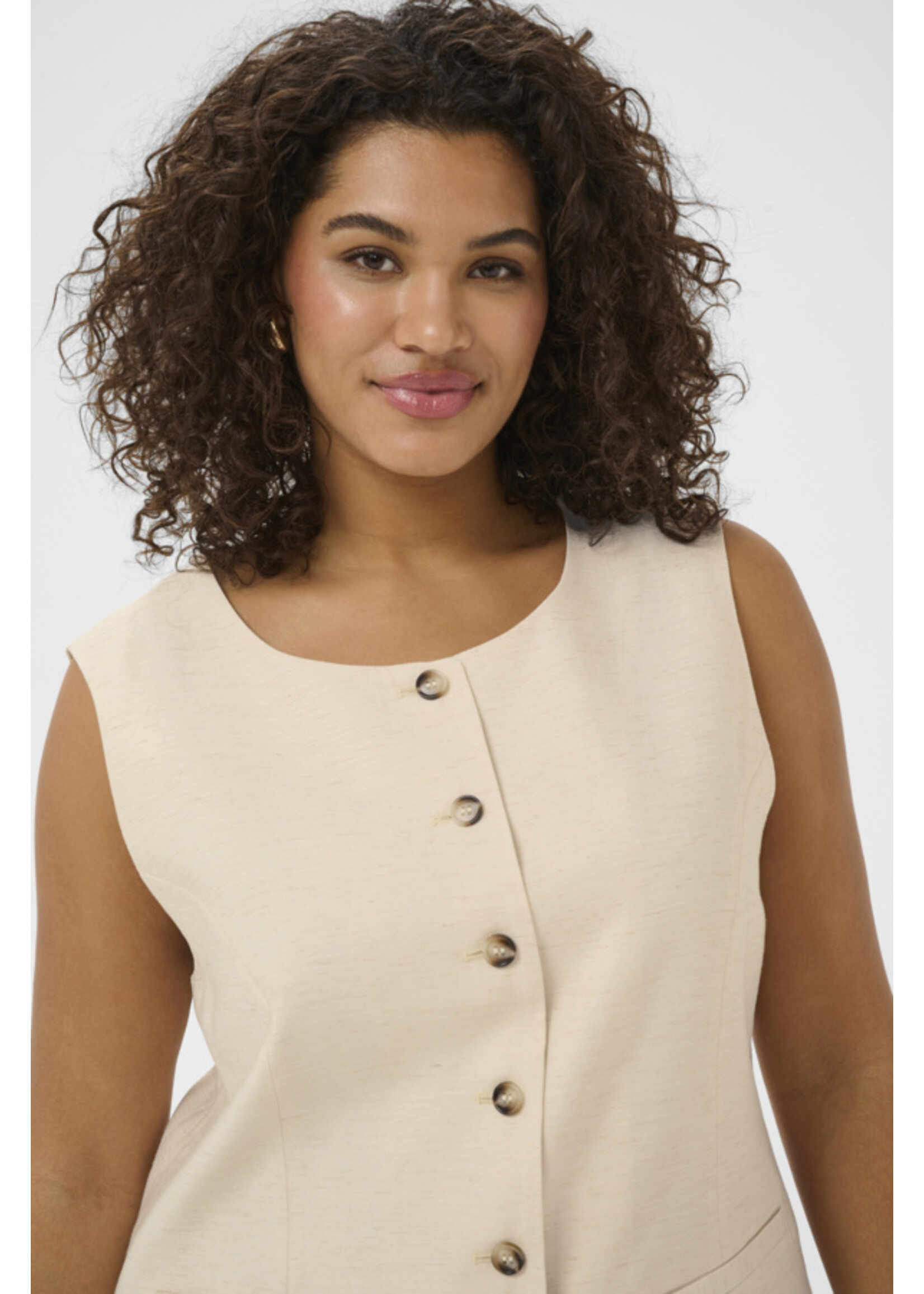 KAFFE KAFCUR SS26+ KCANETTI VEST