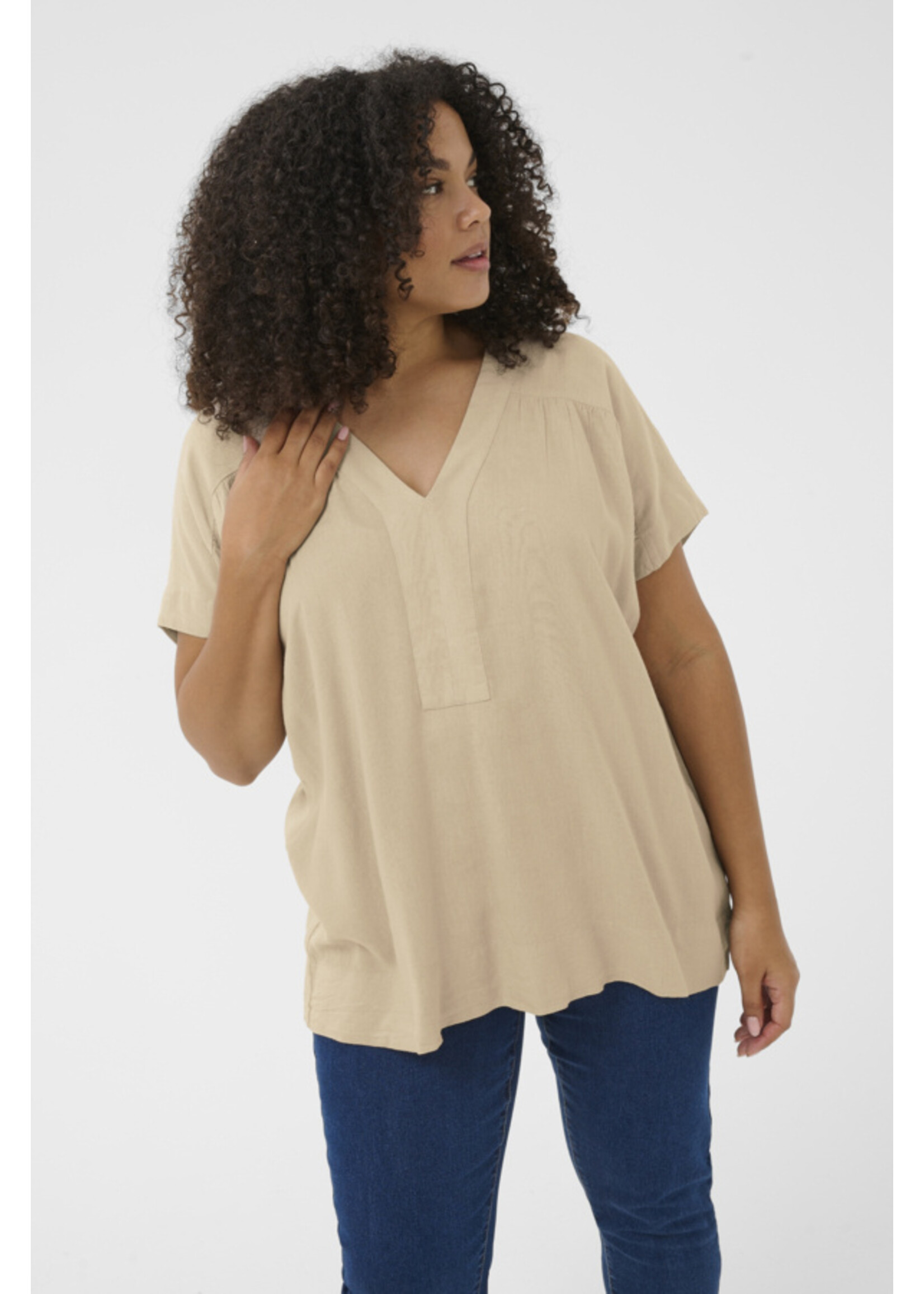 KAFFE KAFCUR SS26+ KCMILLIE BLOUSE
