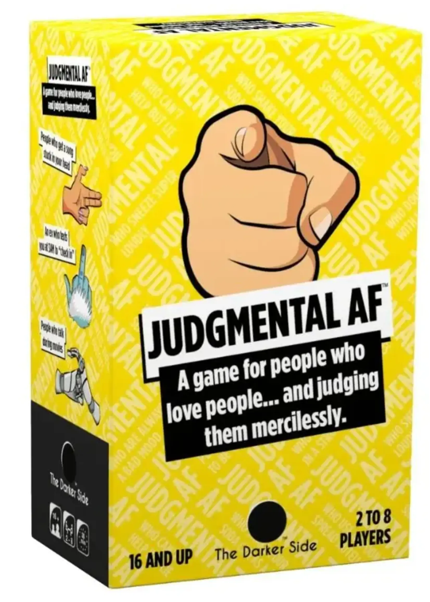 OUT GAME JUDGEMENTAL AF