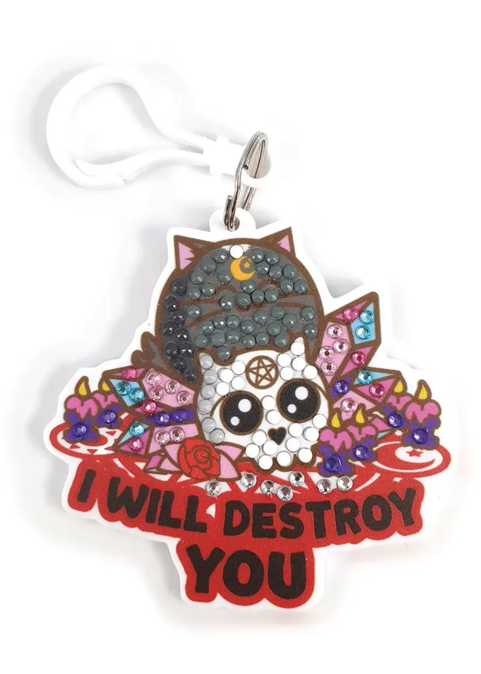 CRAFT BUDDIES CRA CRYSTAL ART BAG CHARMS