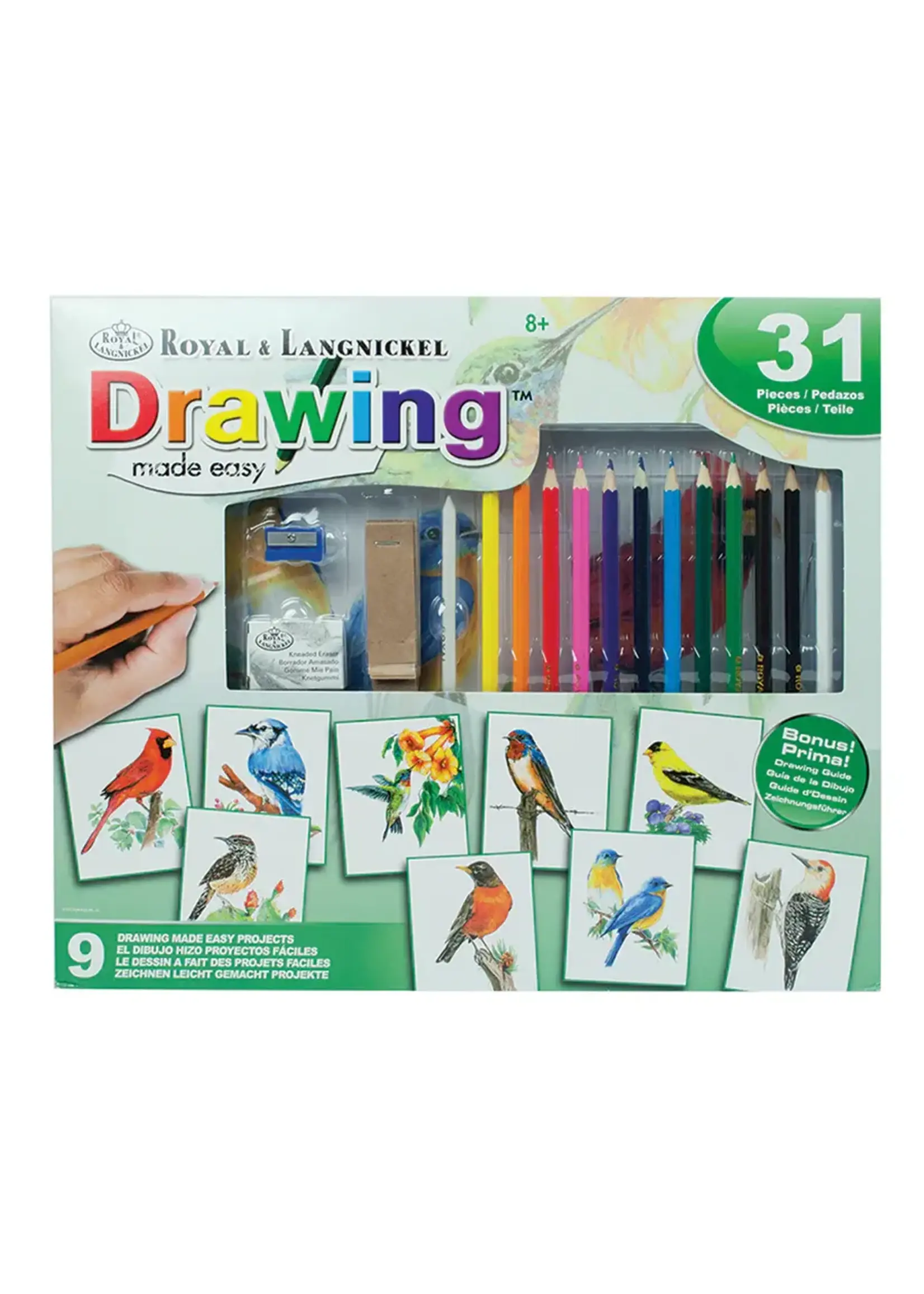 OUT DRAWING MADE EASY - BIRDS