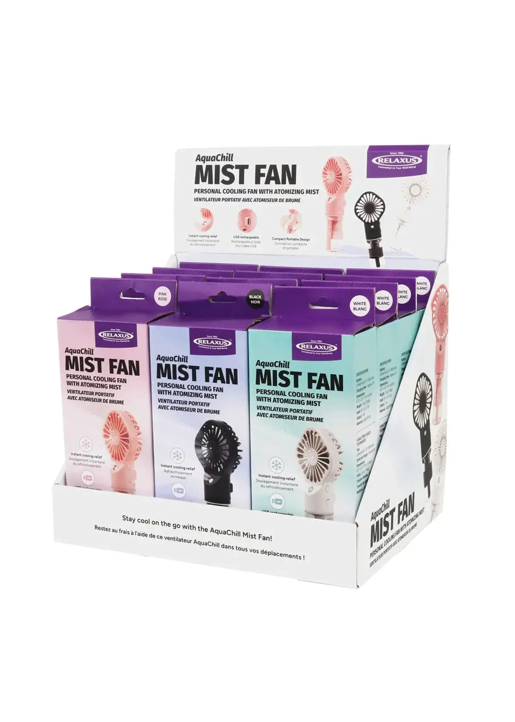 REL AQUAMIST PERSONAL FAN