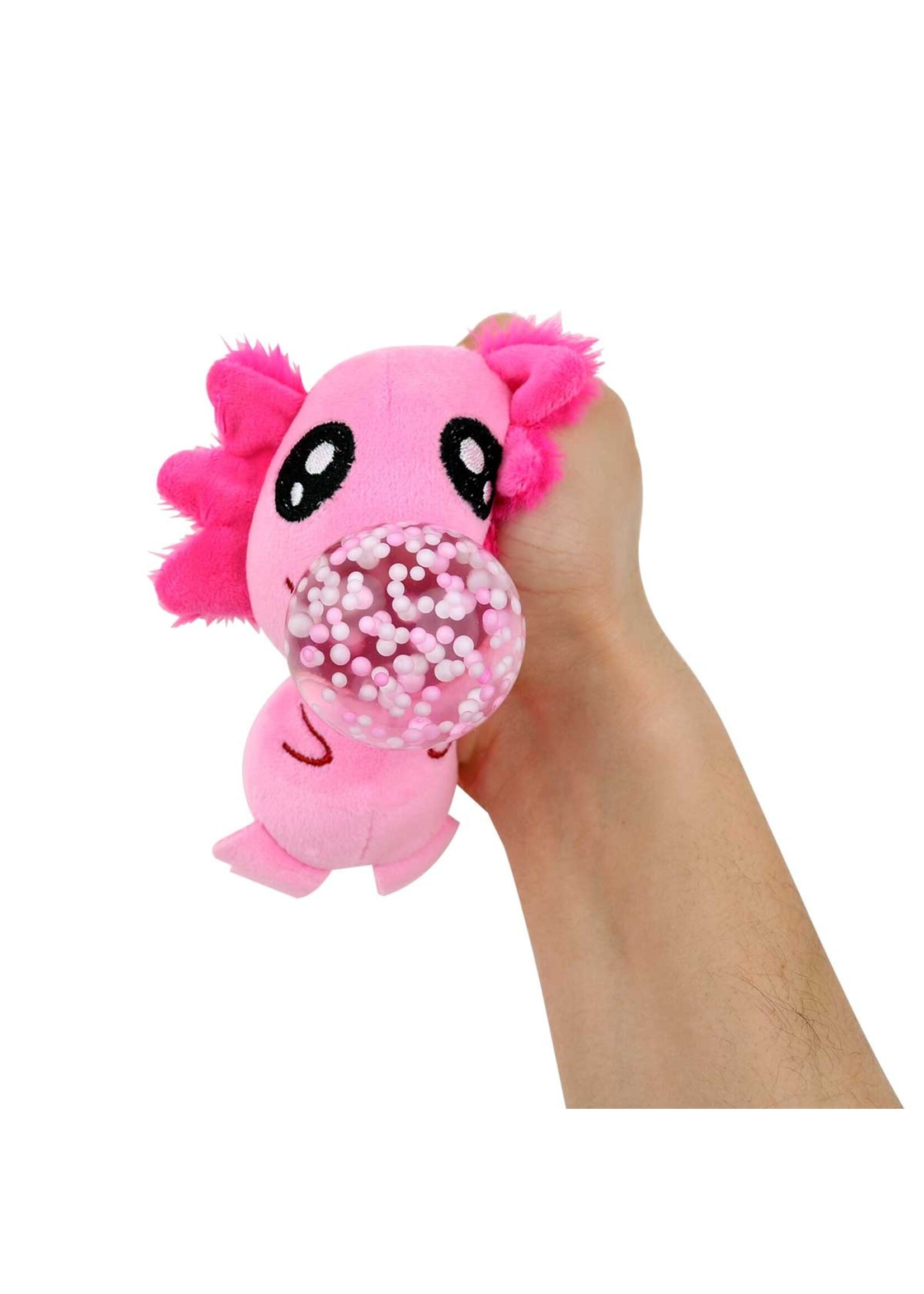 REL AXOLOTL PLUSH JELLY SQUEEZE SENSORY TOY