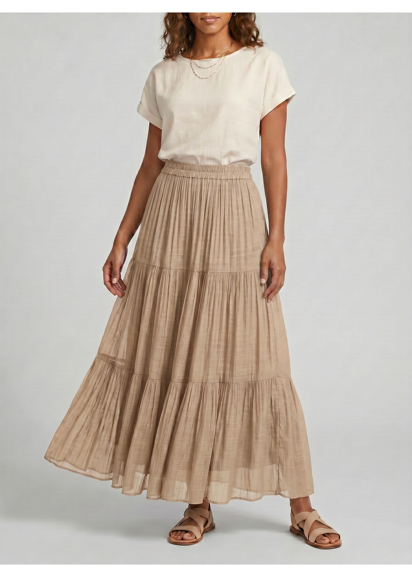 WELLCO O/S MAXI SKIRT