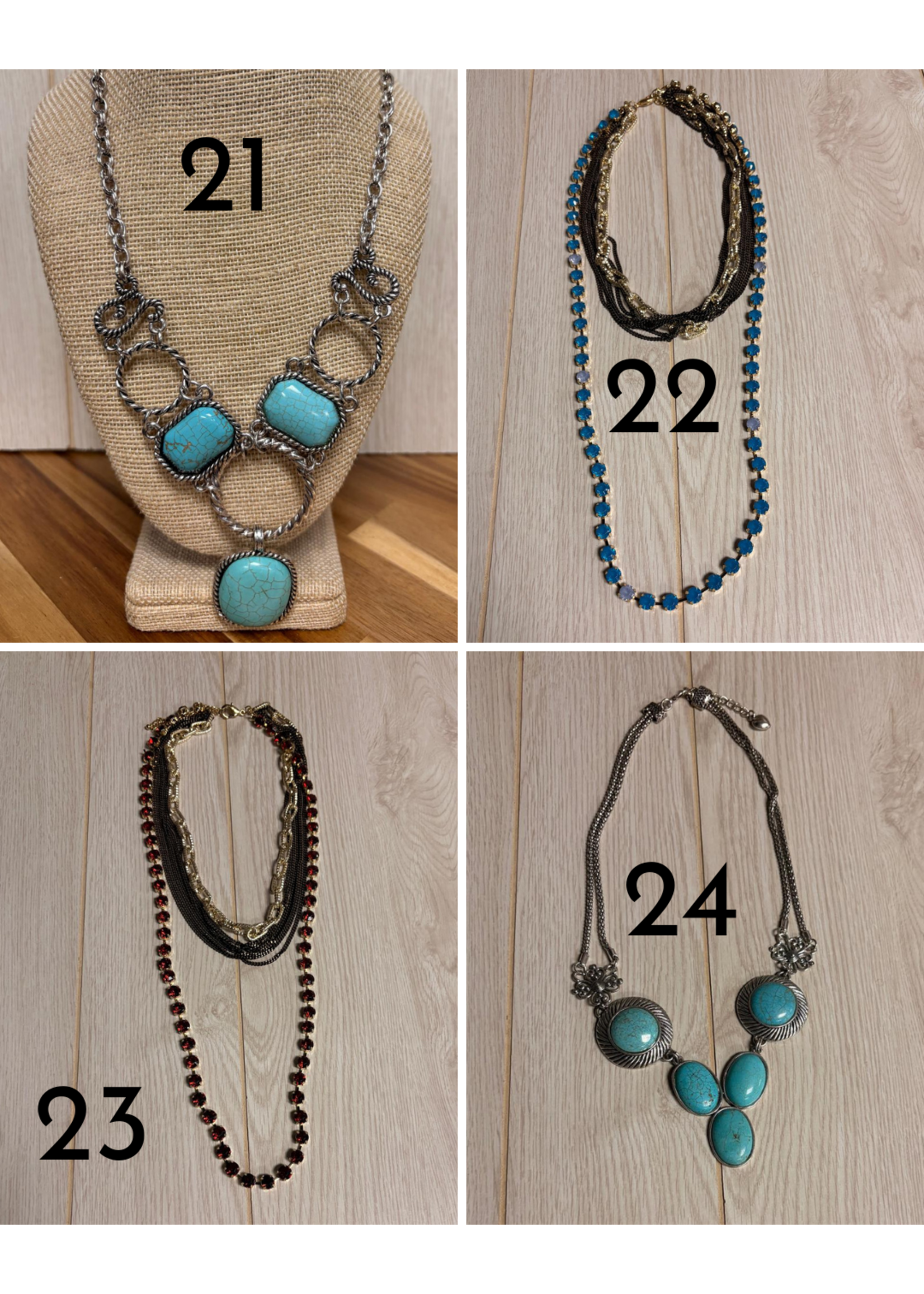 WELLCO STATEMENT NECKLACE