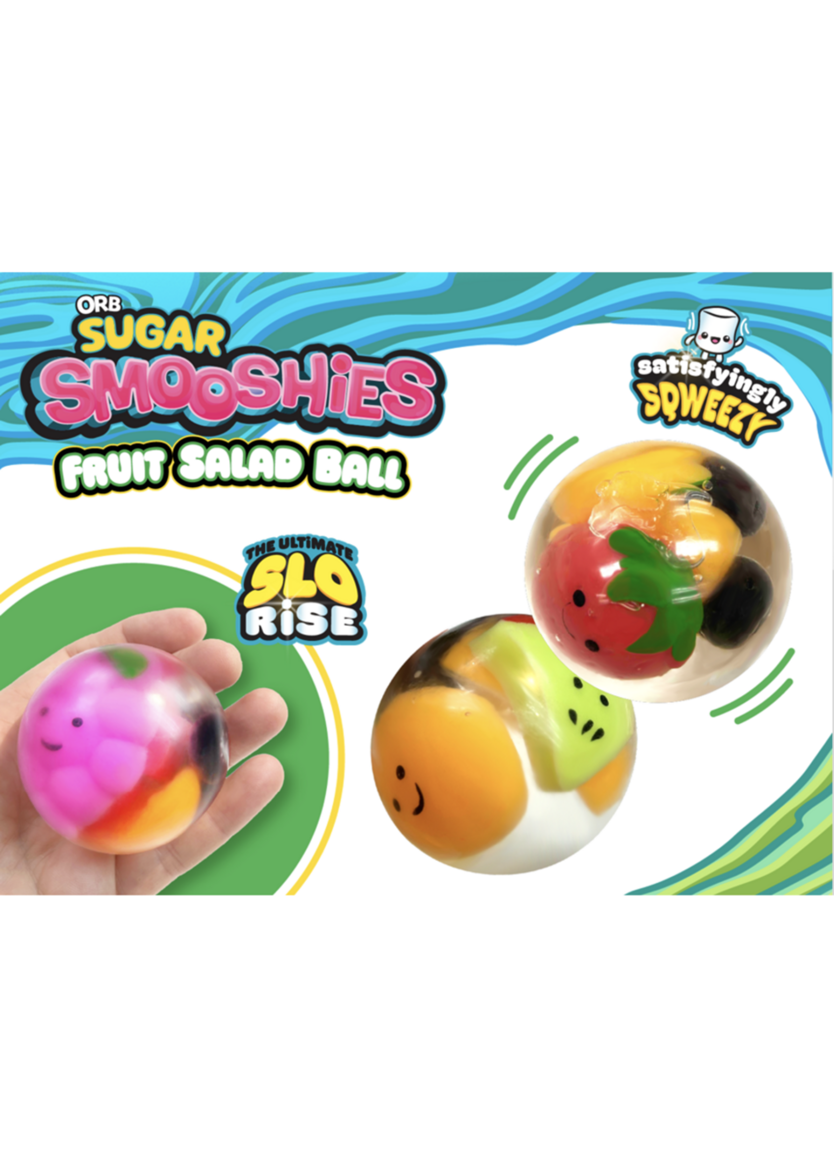 ORB  SUGAR SMOOSHIES FRUIT SALAD BALL