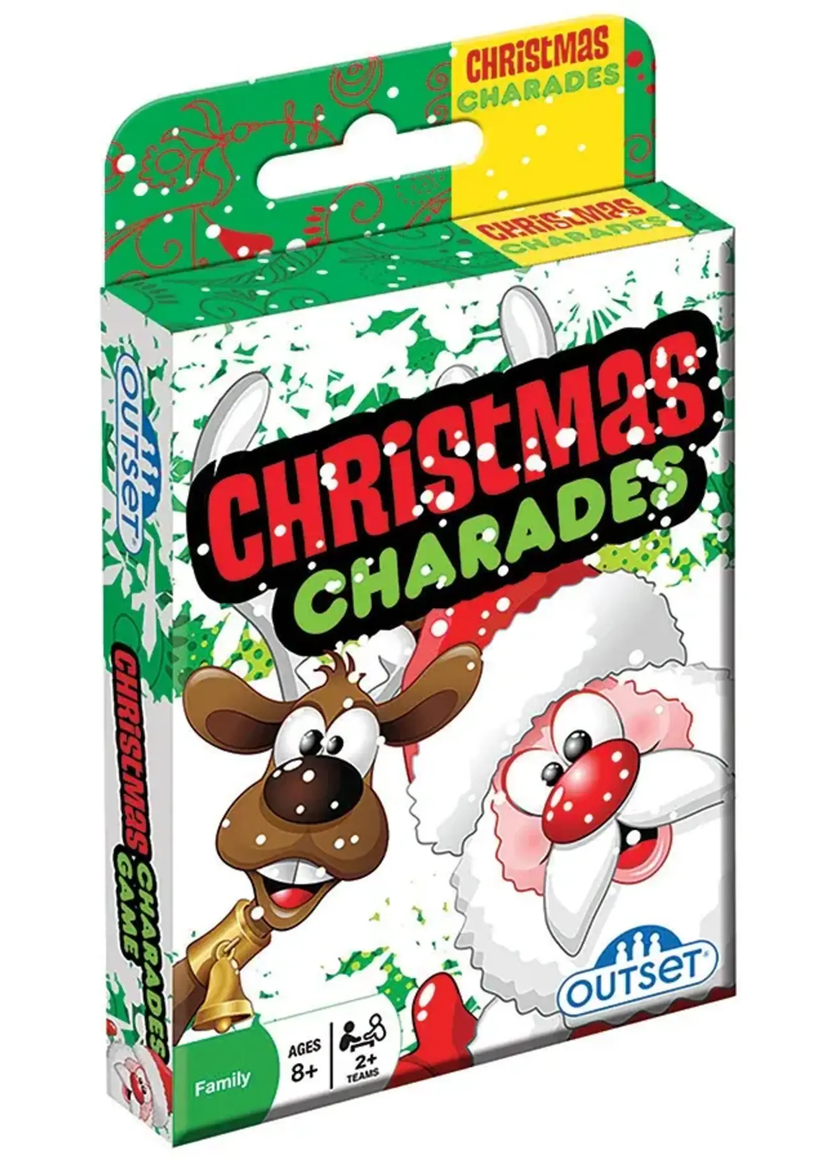 OUT CHRISTMAS CHARADES CARD  GAME
