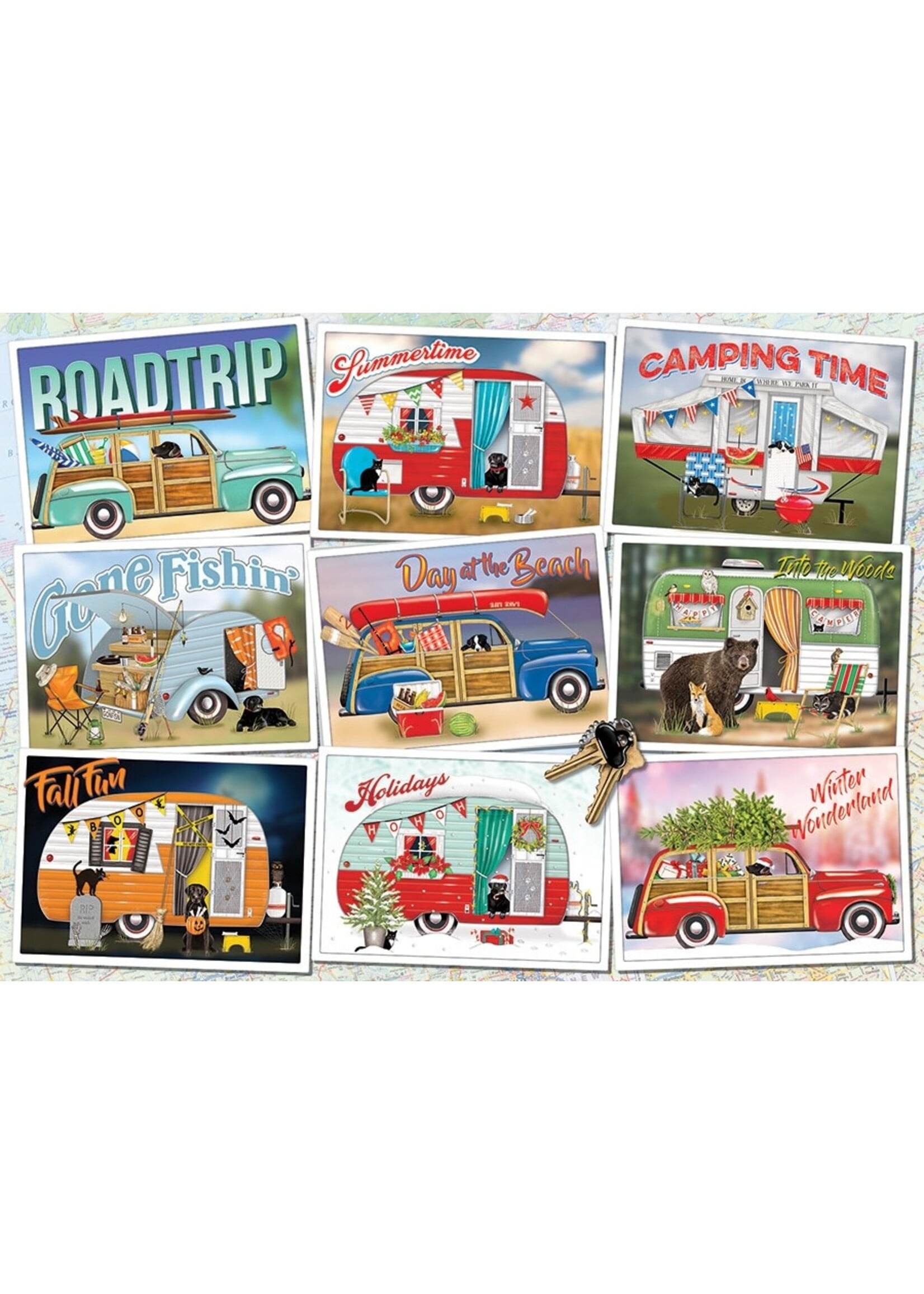 OUT 1000PC HITTING THE ROAD