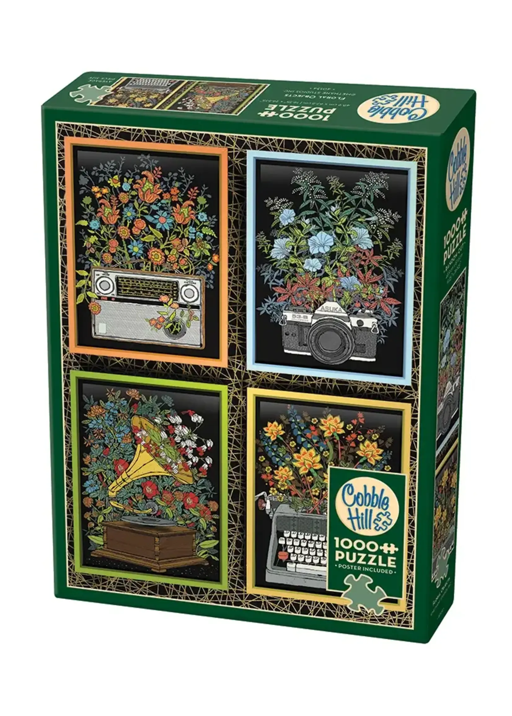 OUT 1000PC FLORAL OBJECTS