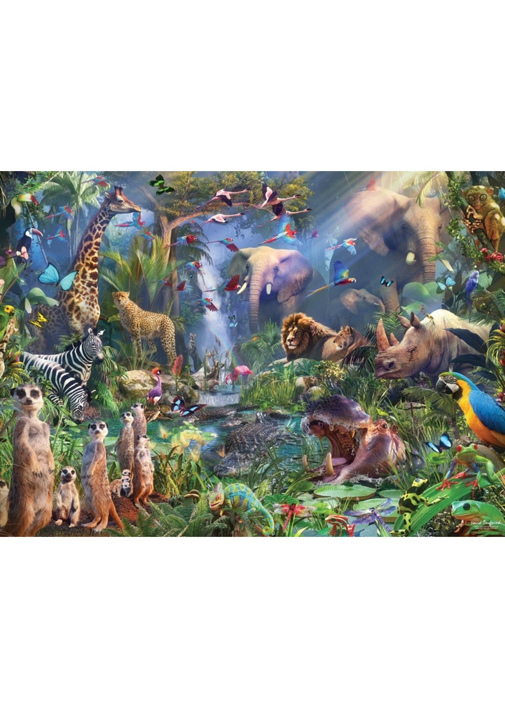 OUT 1000PC INTO THE JUNGLE