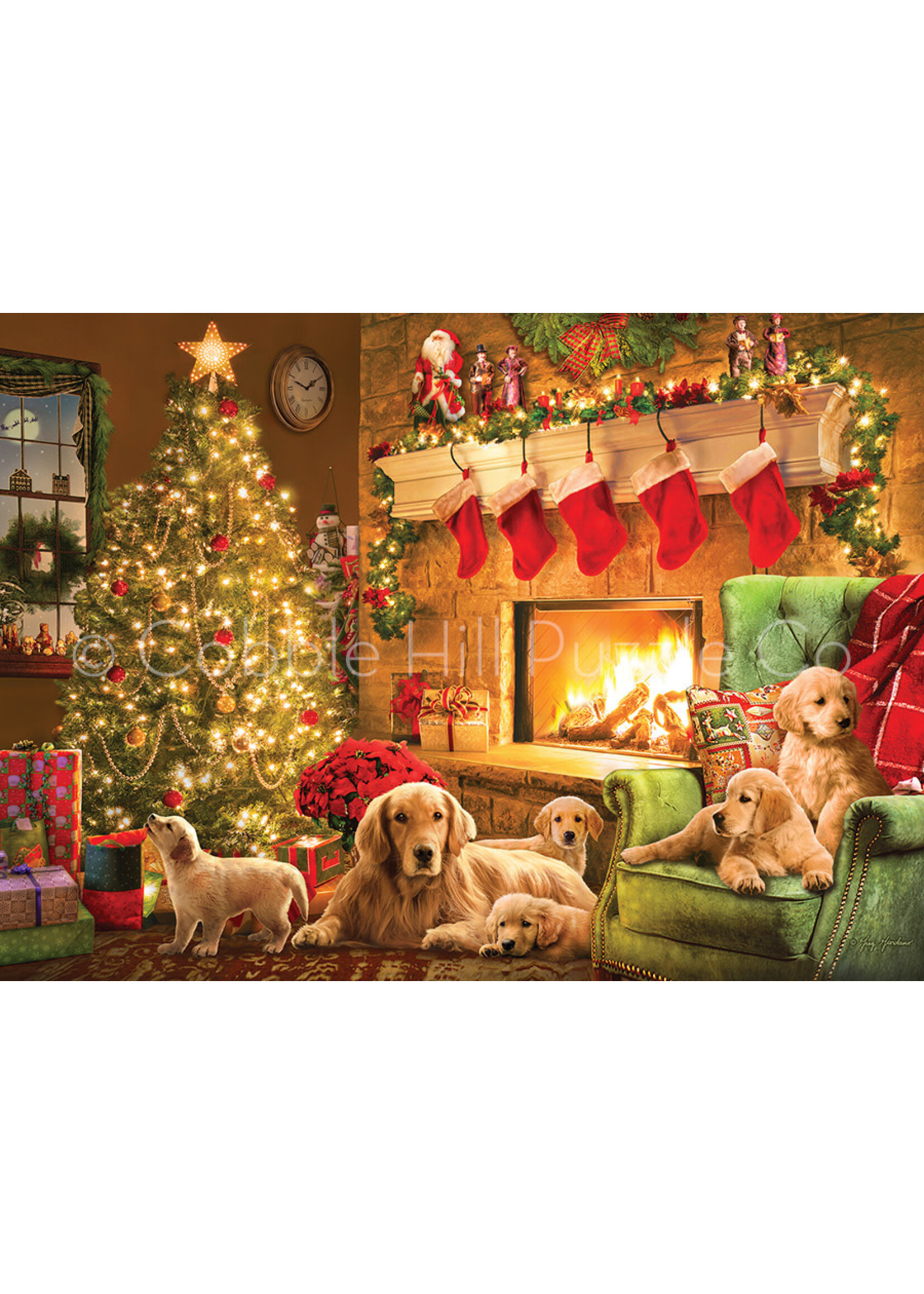 OUT 1000PC COZY FIREPLACE