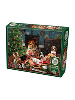OUT 1000PC CHRISTMAS PUPPIES