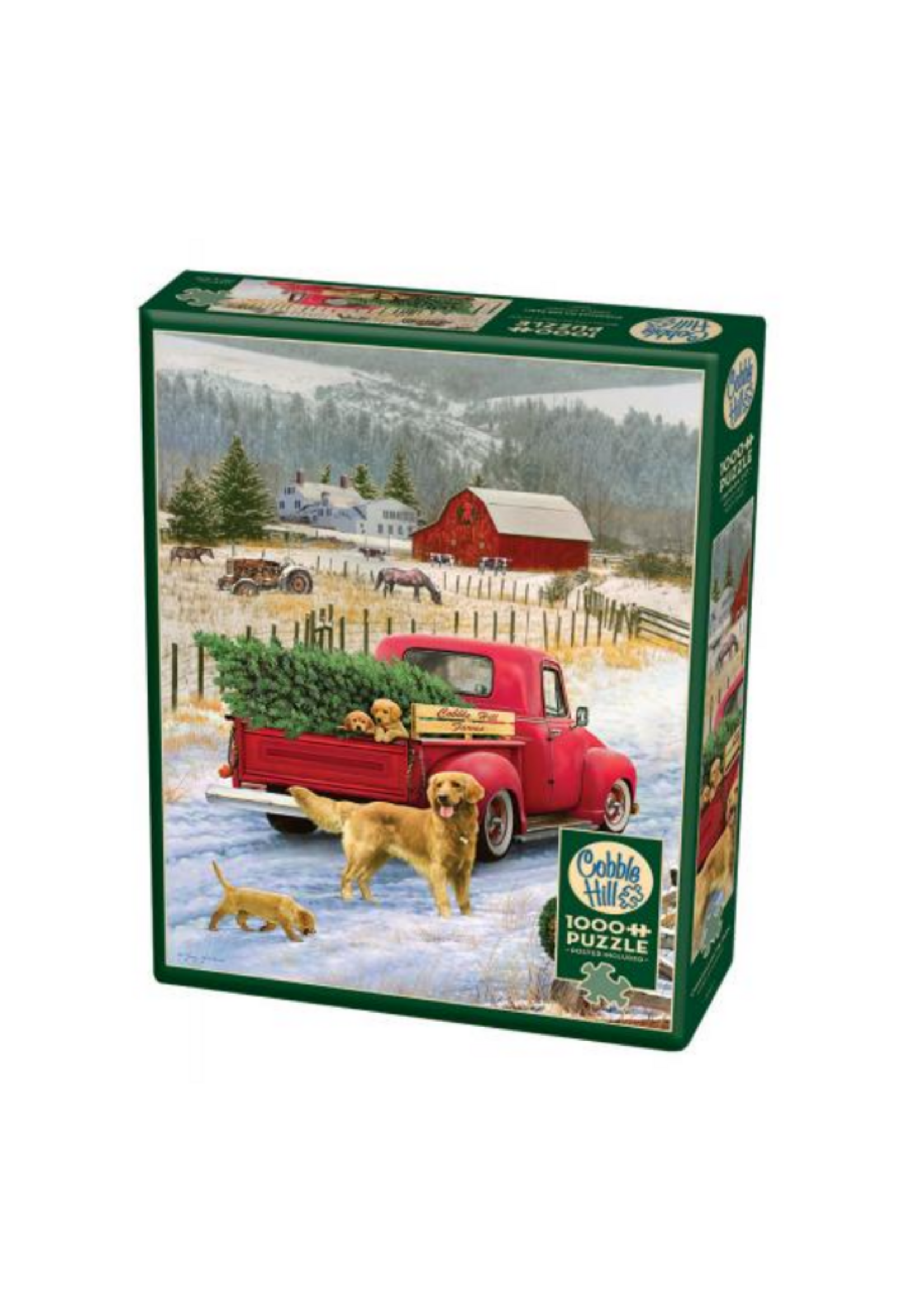 OUT 1000PC CHRISTMAS ON THE FARM
