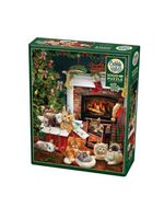 OUT 1000PC CHRISTMAS KITTENS