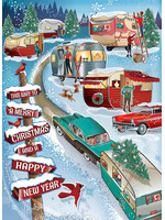 OUT 1000PC CHRISTMAS CAMPERS