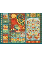CBL 1000 SCANDI CHICKEN QUILT