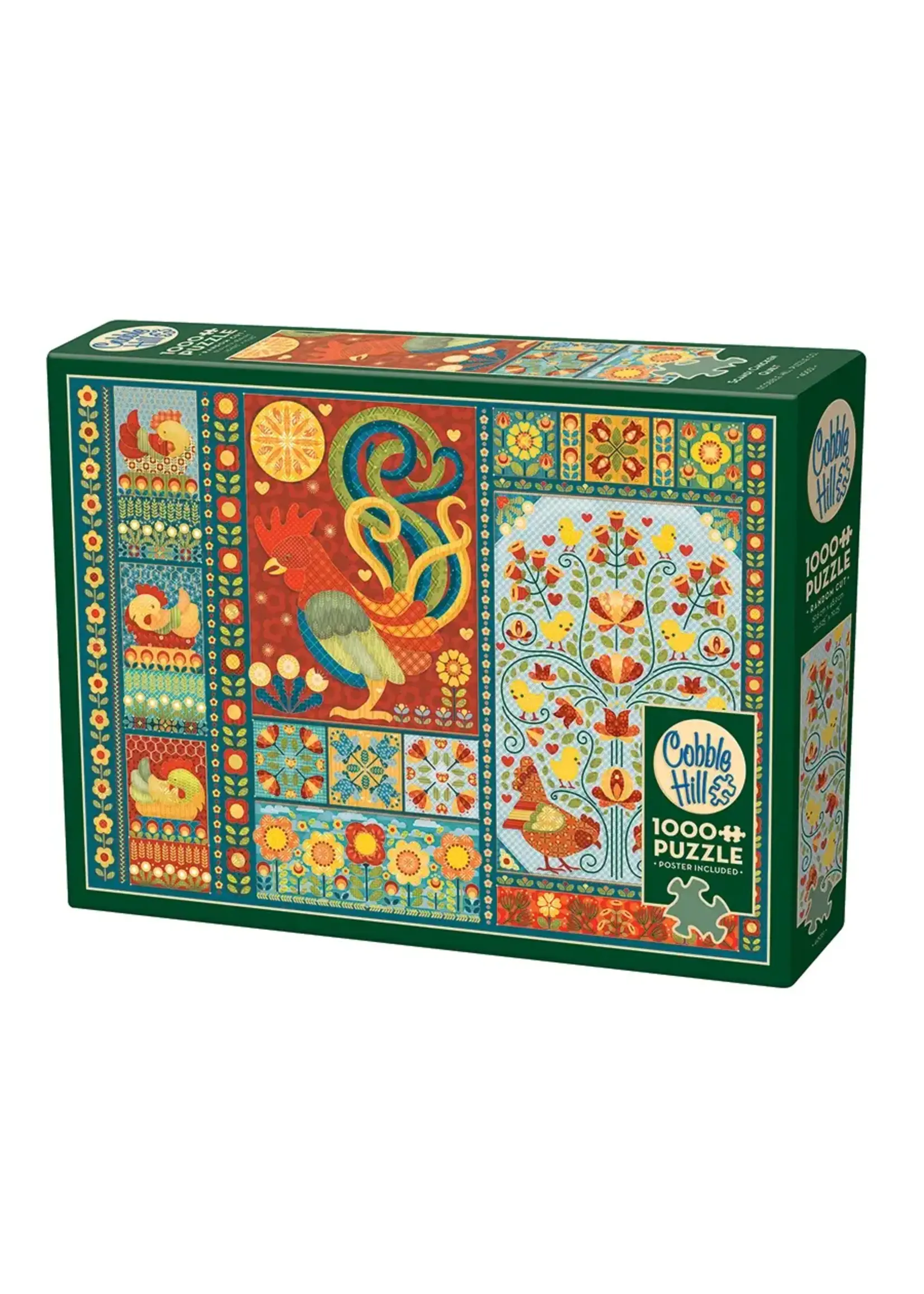 CBL 1000 SCANDI CHICKEN QUILT
