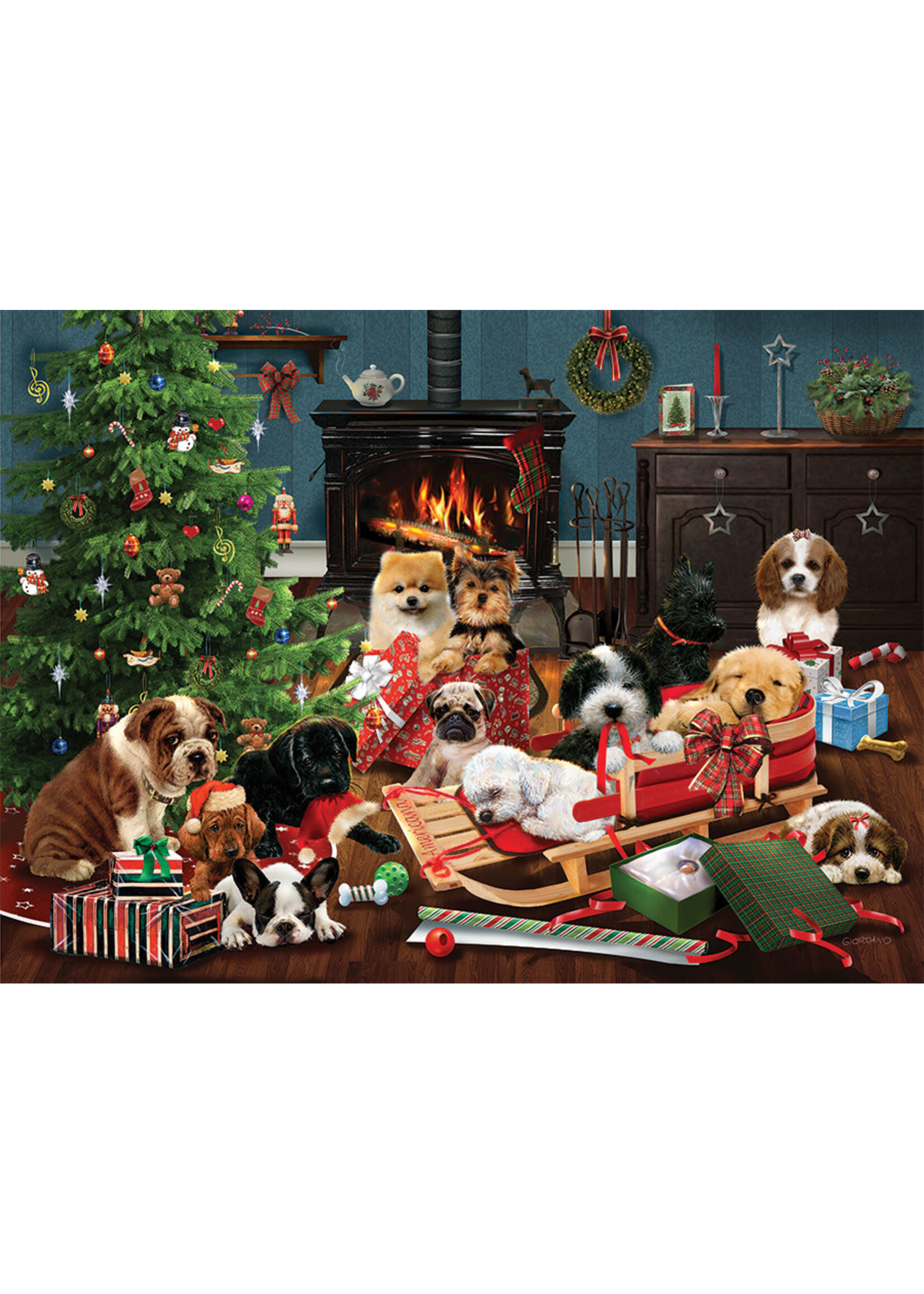 OUT 500 CHRISTMAS PUPPIES