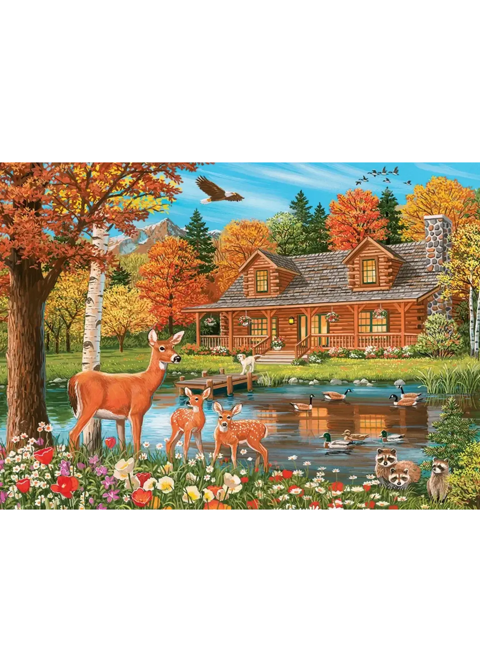 CBL  FAMILY 350PC COTTAGE POND