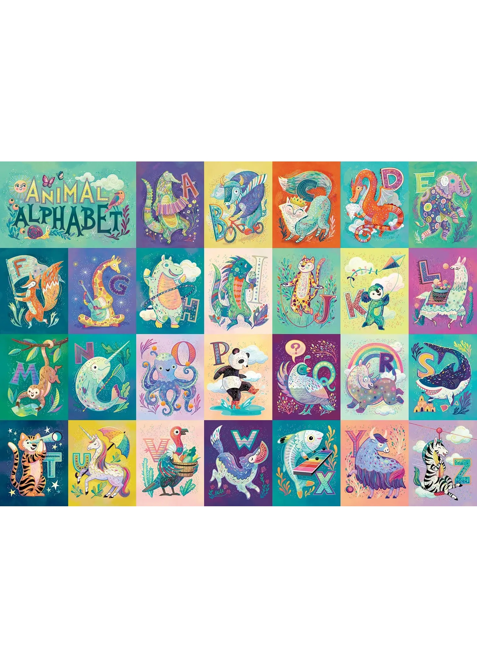 CBL 350PC FAMILY ANIMAL ALPHABET