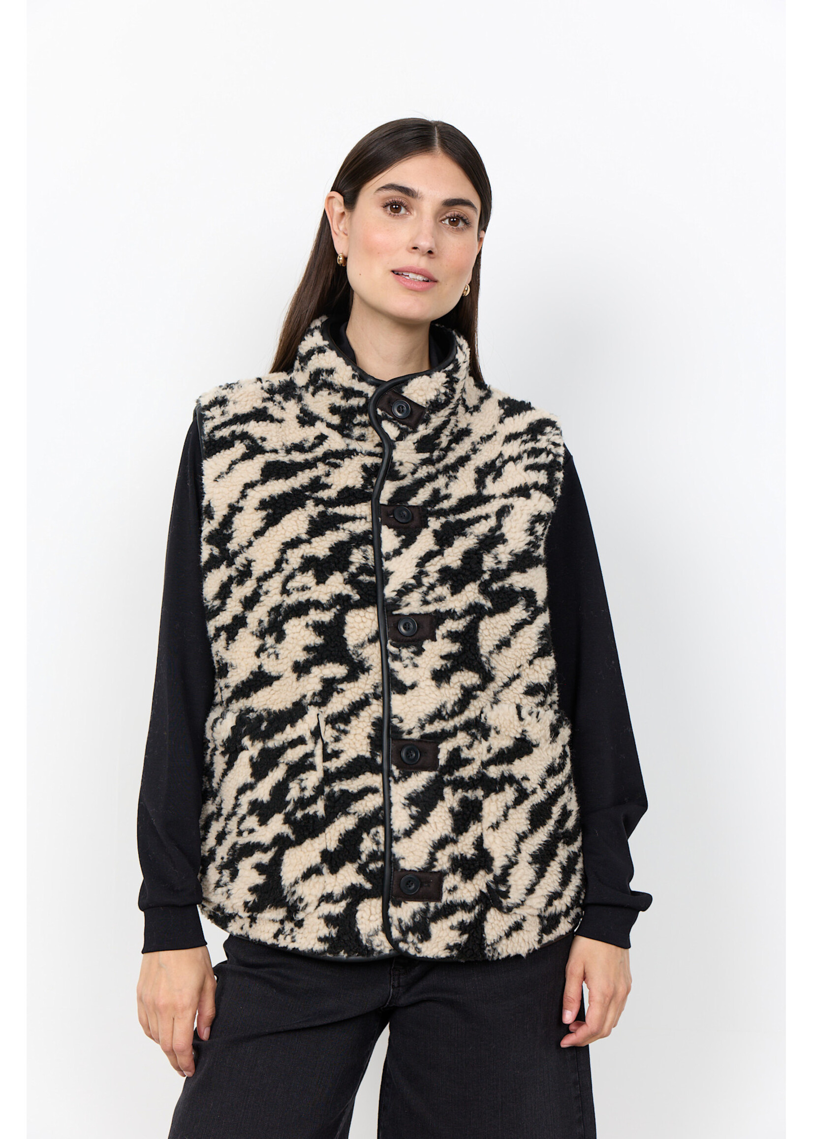 SOYA CONCEPT SOY FW26 GIDA WAISTCOAT