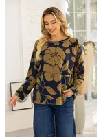 ORANGE FASHION VILLAGE OFV FW26 DANIELLE'S FLORAL TOP