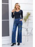 ORANGE FASHION VILLAGE OFV FW26 PAISLEY PRINT DENIM