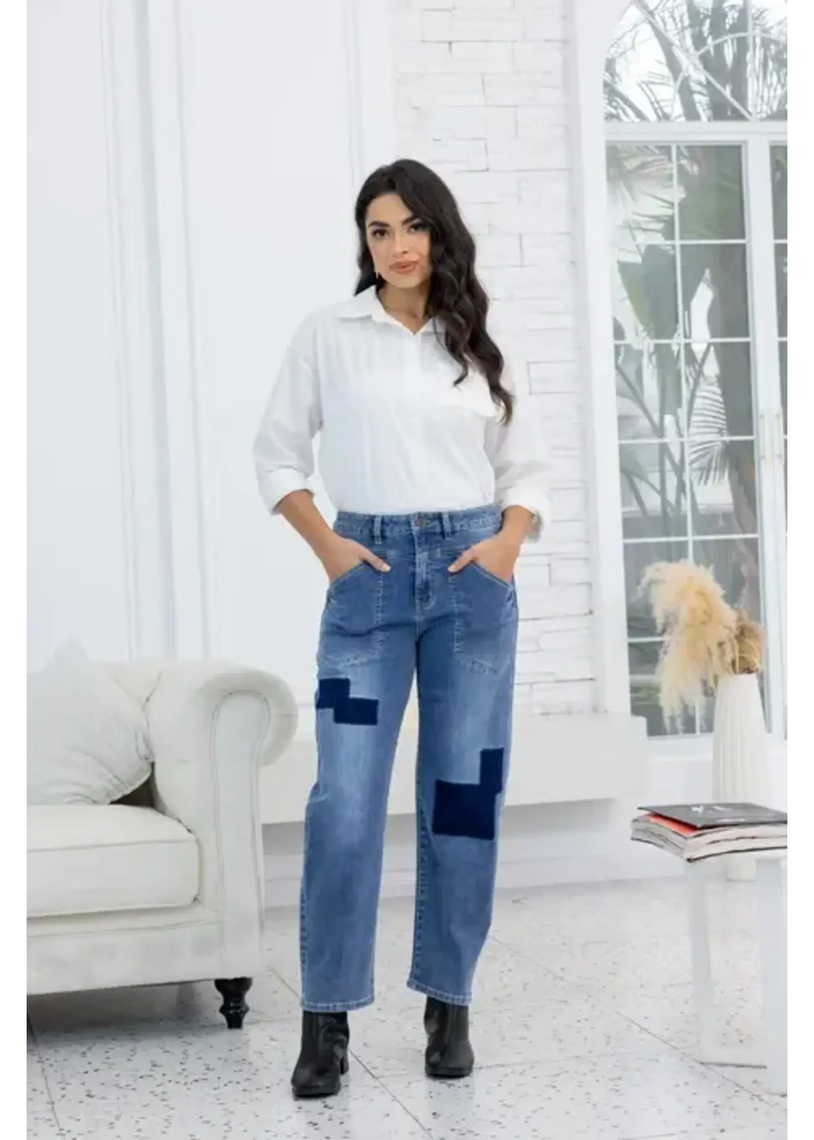 ORANGE FASHION VILLAGE OFV FW26 PATCHWORK DENIM