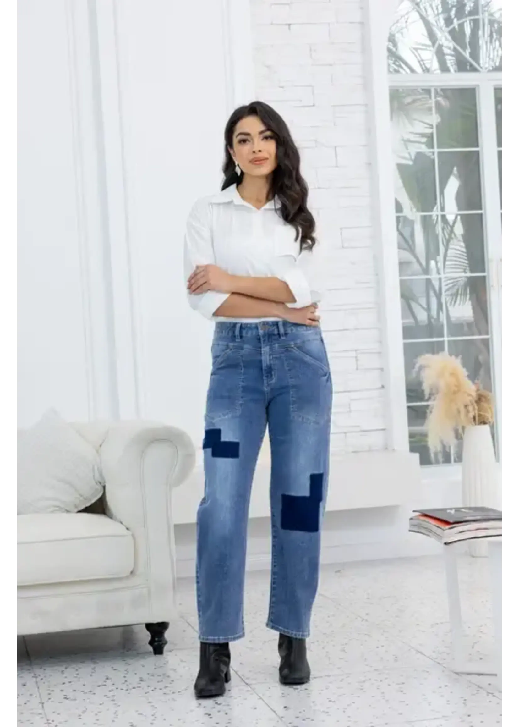ORANGE FASHION VILLAGE OFV FW26 PATCHWORK DENIM