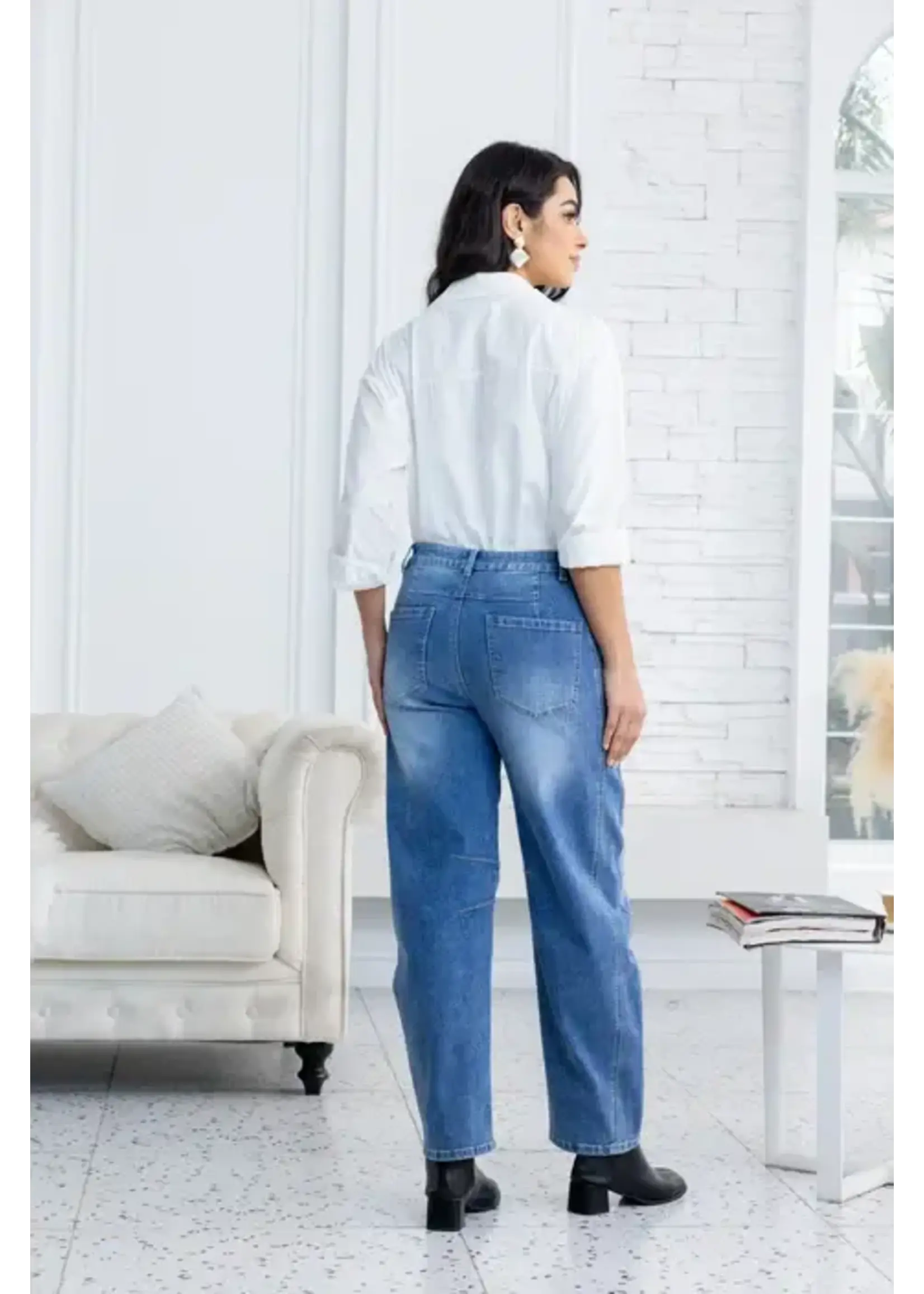 ORANGE FASHION VILLAGE OFV FW26 CECILIA'S BARREL JEAN