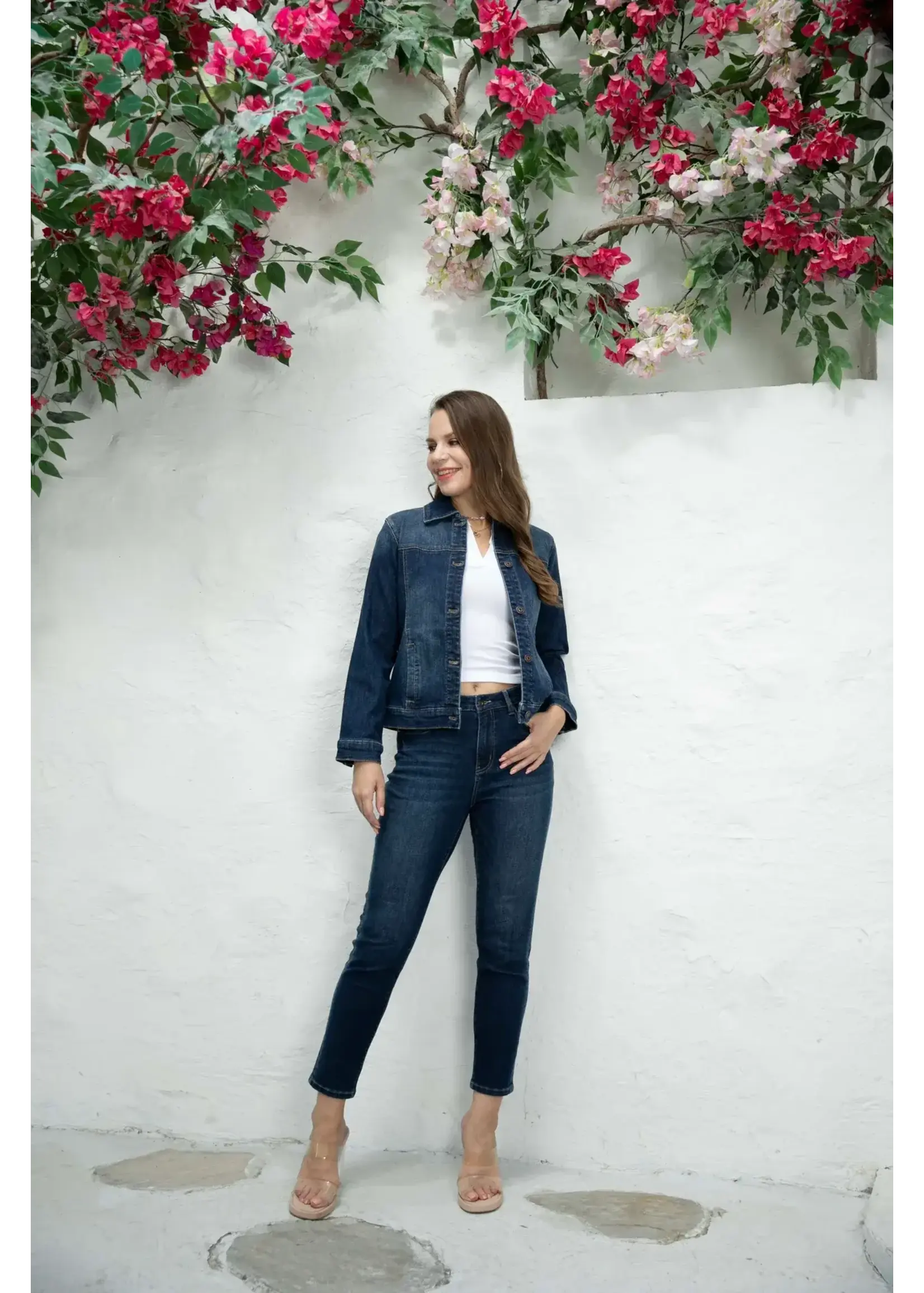 ORANGE FASHION VILLAGE OFV FW26 BAMBOO TAPERED LEG DENIM JEANS