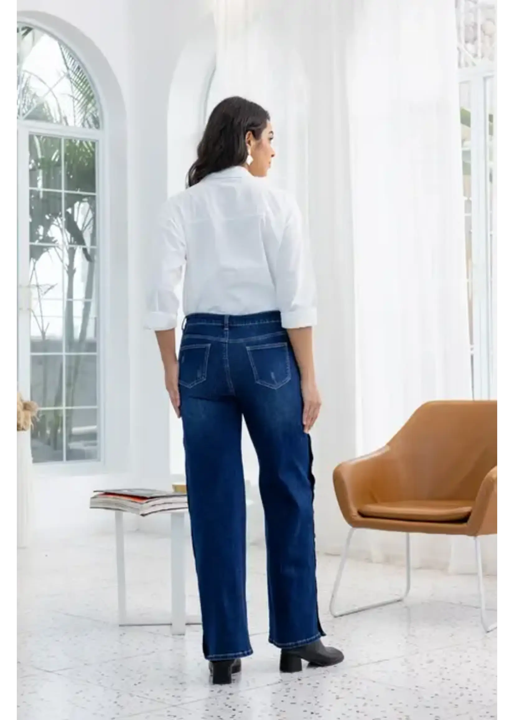 ORANGE FASHION VILLAGE OFV FW26 FLORENCE'S BUTTON DENIM