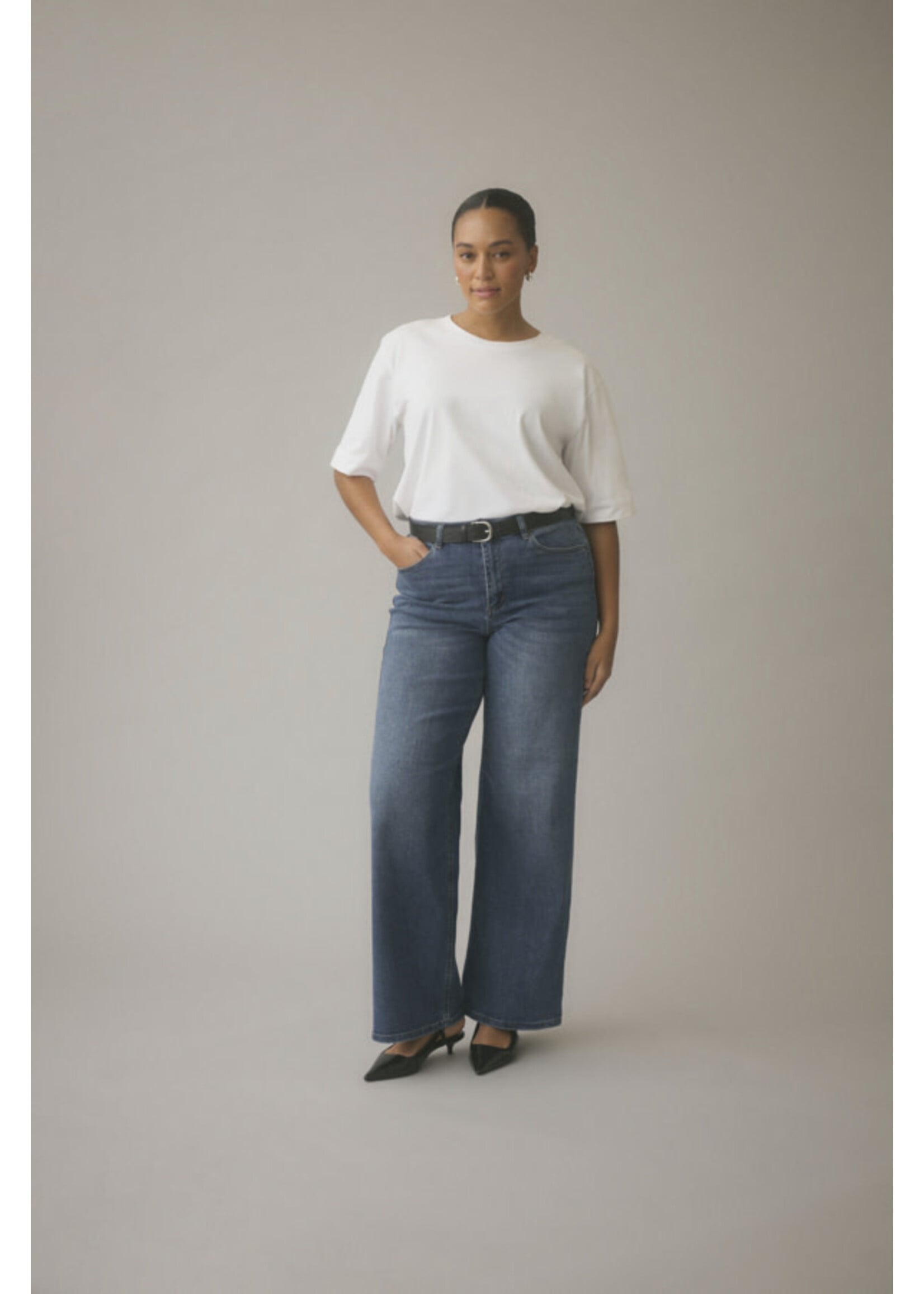 KAFFE KAF FW26 KA MEADOW HW REG JEANS