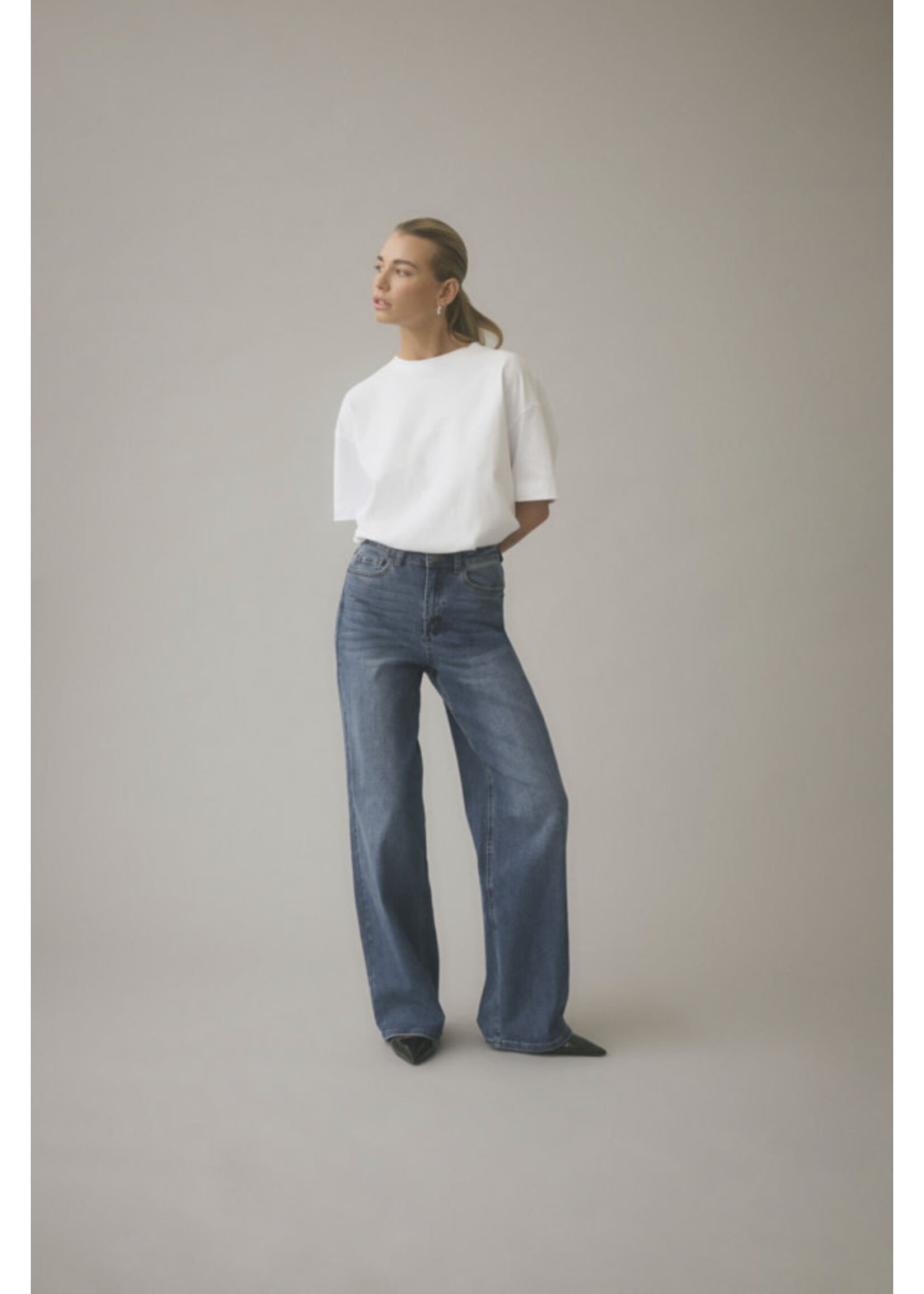 KAFFE KAF FW26 KA MEADOW HW REG JEANS