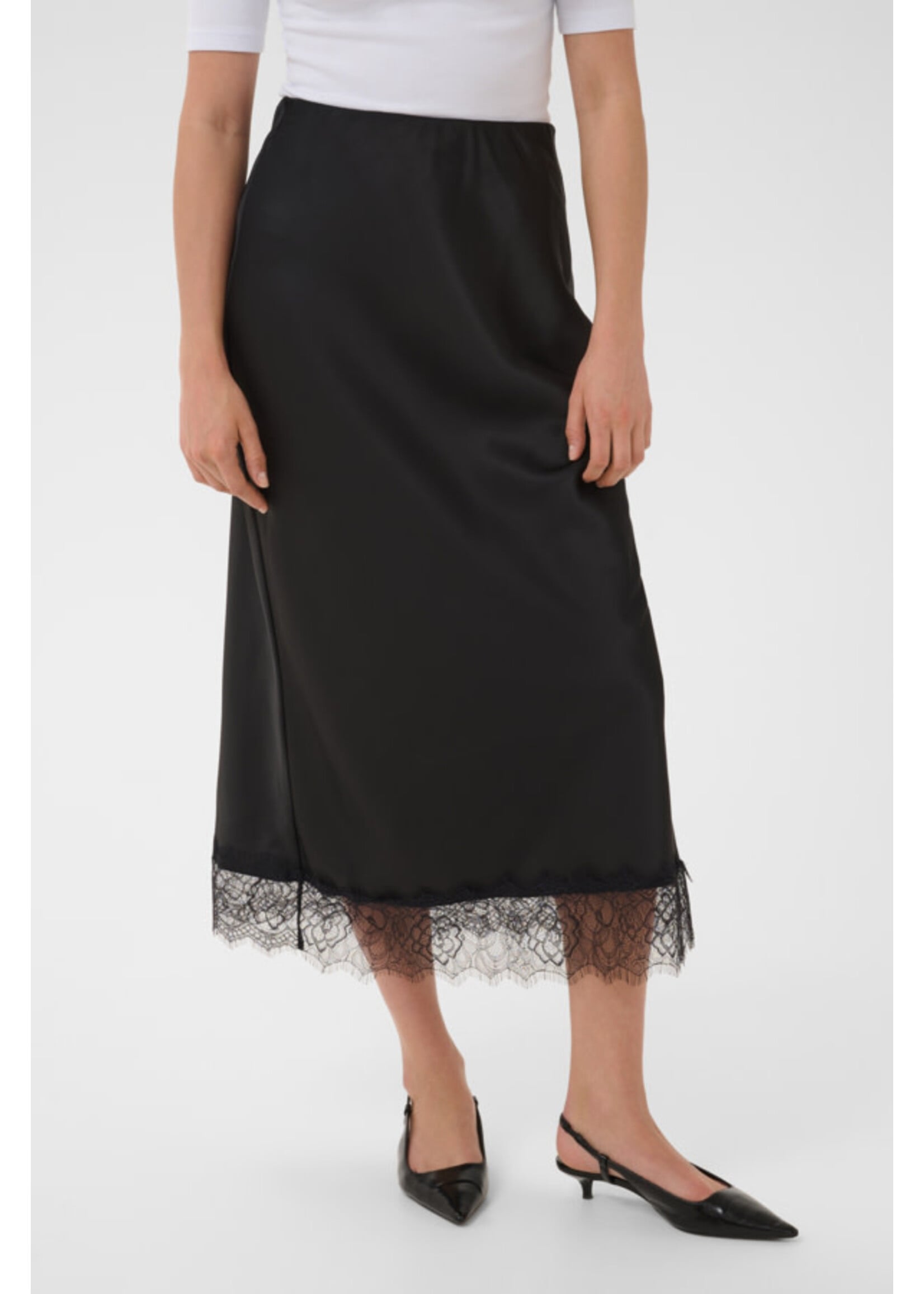 KAFFE KAF FW26 KAHILL LACE SKIRT