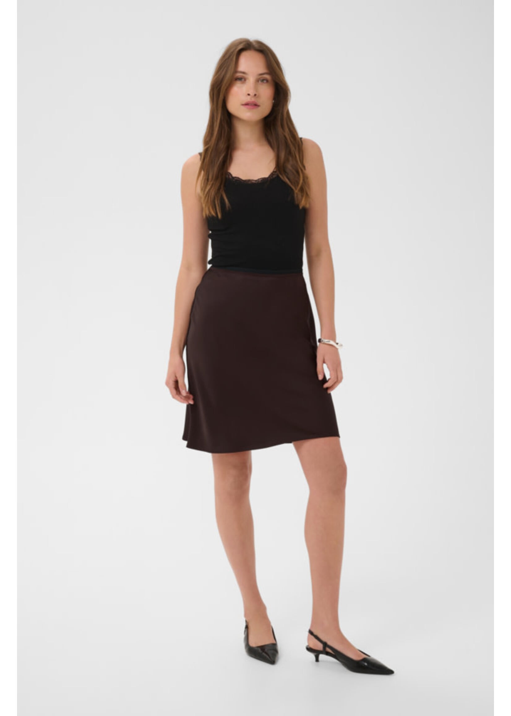 KAFFE KAF FW26 KAHILL CROPPED SKIRT