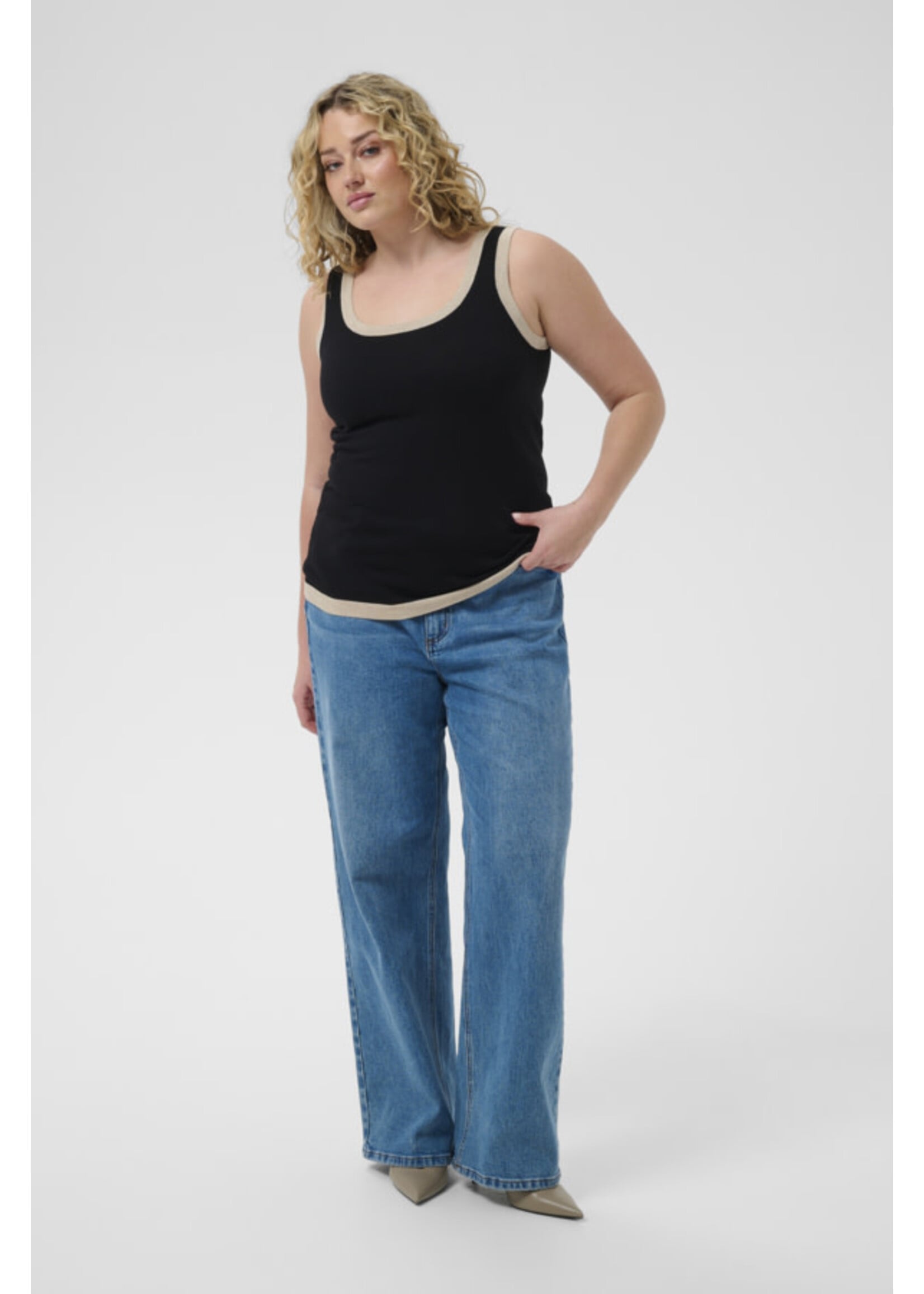 KAFFE KAFCUR FW26 KCLIZZY KNIT TOP