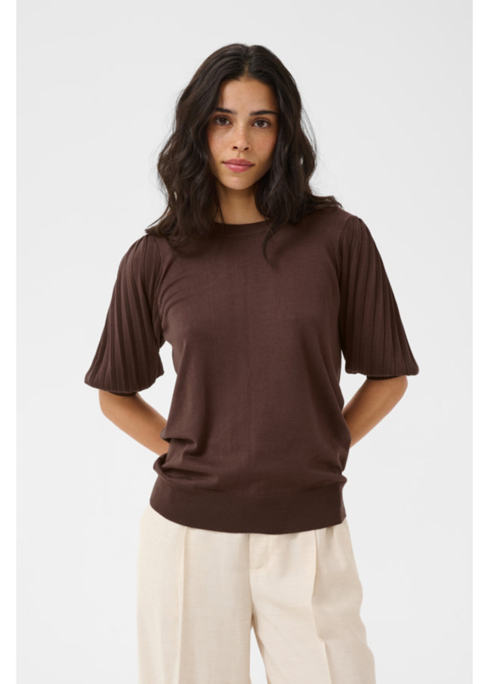 KAFFE KAF FW26 KALONE KNIT PULLOVER